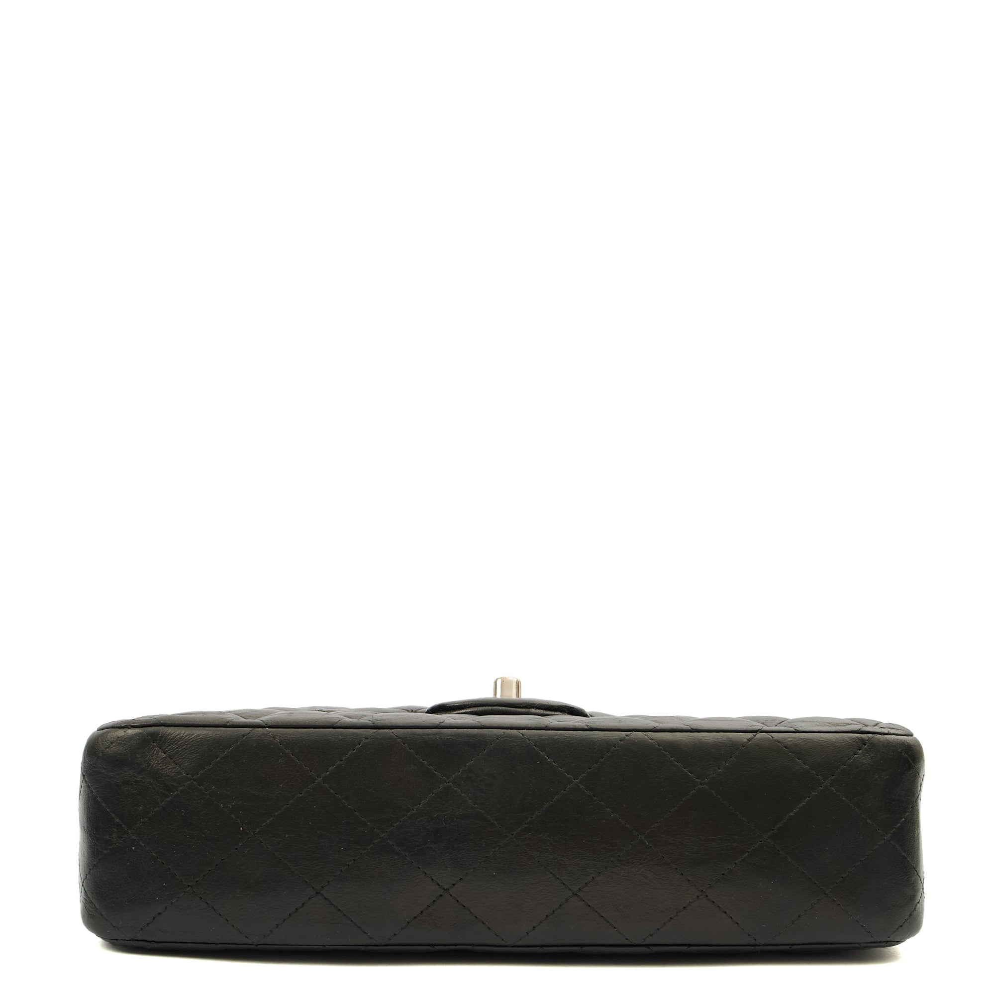 Chanel Cross Body Classic Double Flap - Medium in Black, Calfskin Leather
