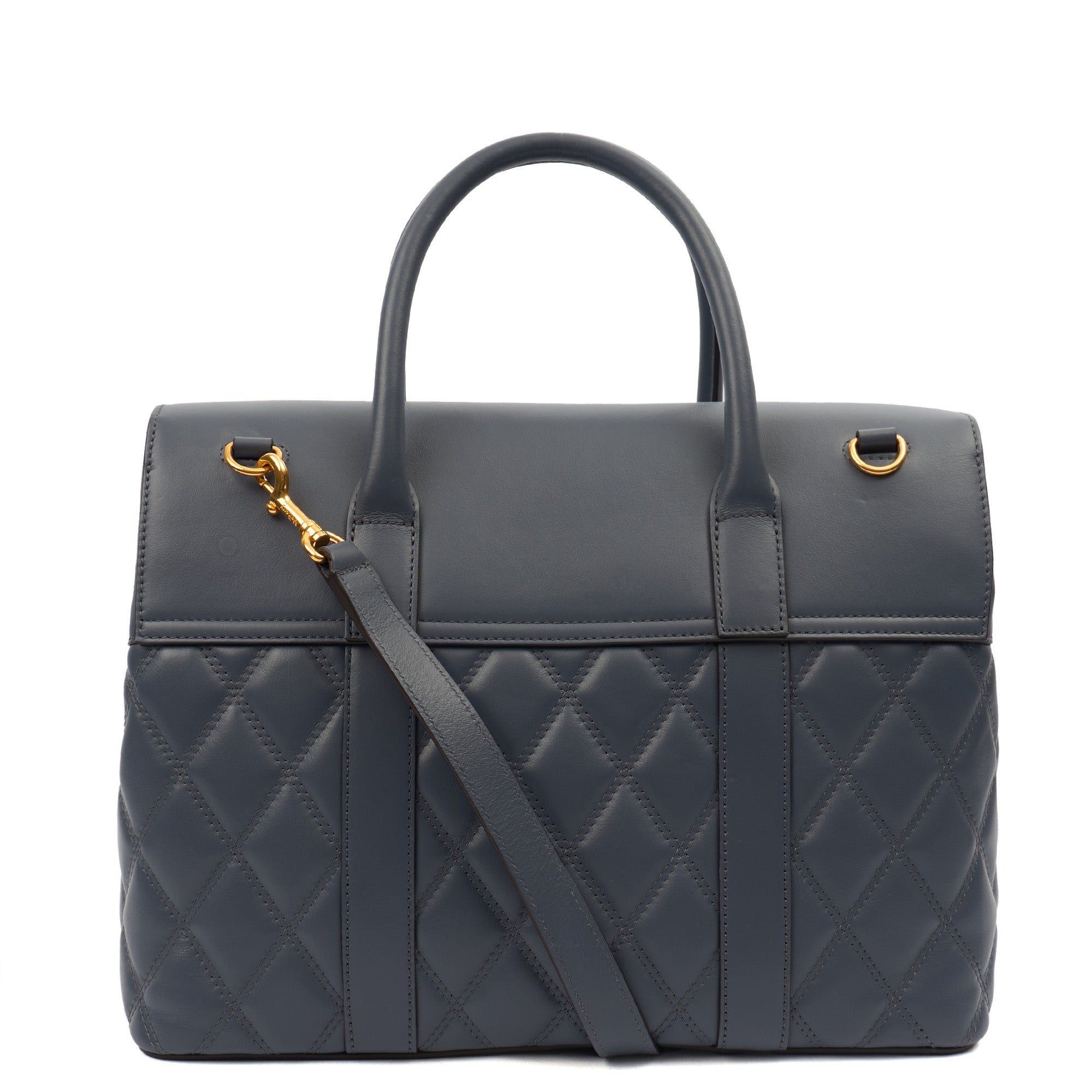 Mulberry Tote Bayswater with Strap in Elephant, Leather