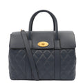 Mulberry Tote Bayswater with Strap in Elephant, Leather