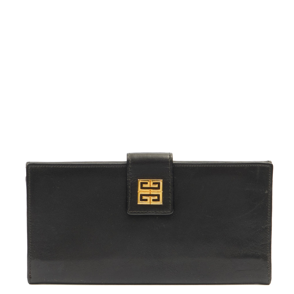 Givenchy Wallet Wallet in Black, Box Calfskin