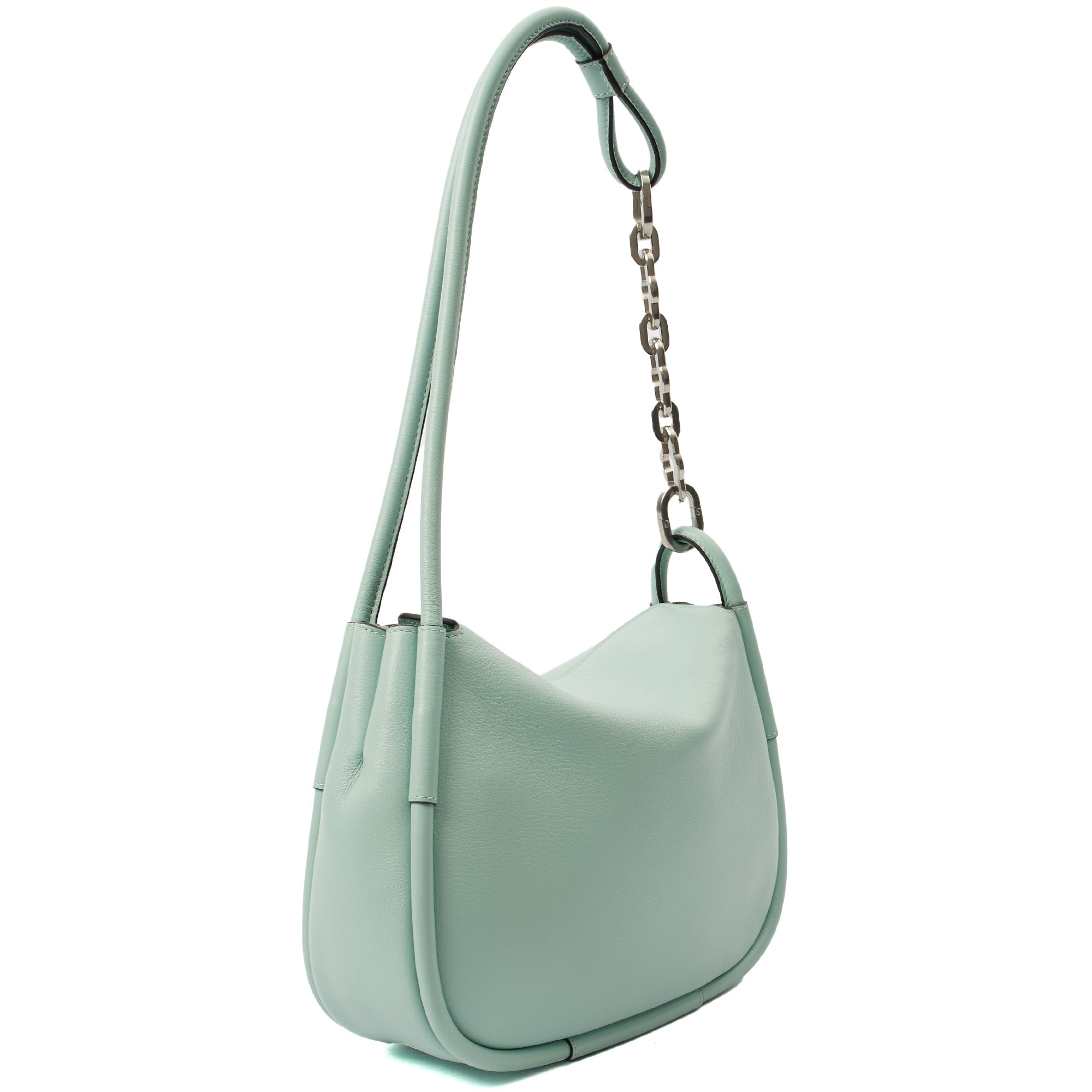 Mulberry Shoulder Bag Link Shoulder Bag in Green, Leather