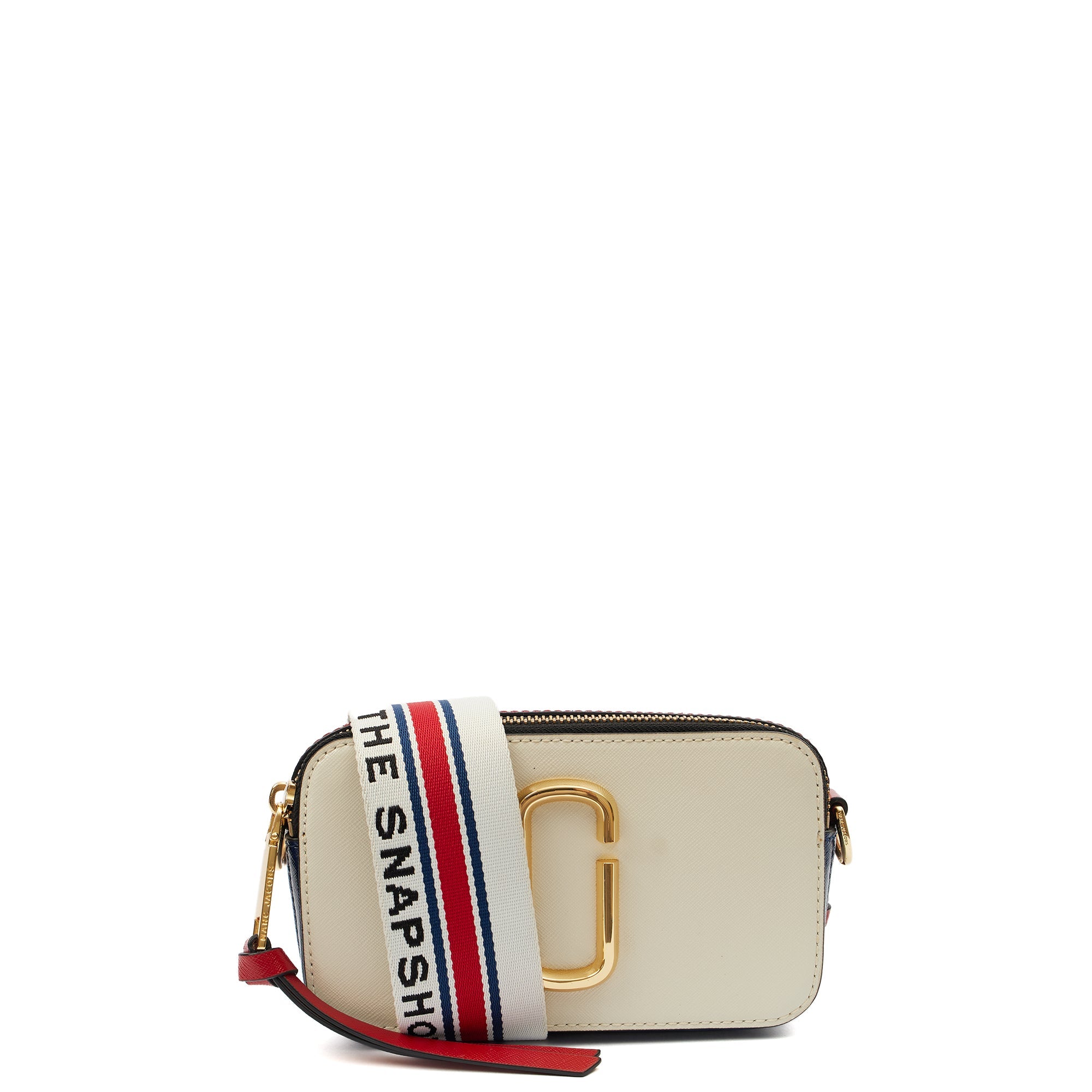 Marc Jacobs Cross Body Snapshot in White, Leather