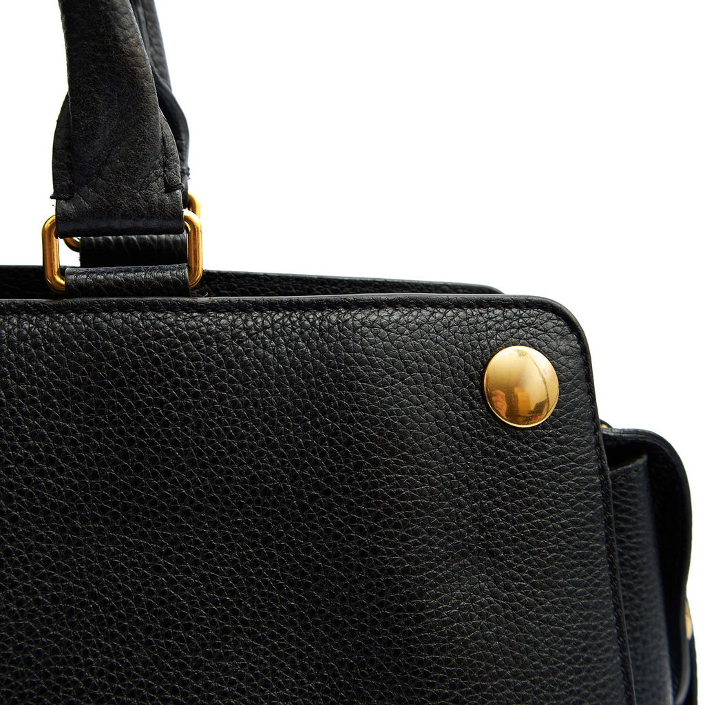 Mulberry Cross Body Chester in Black, Leather