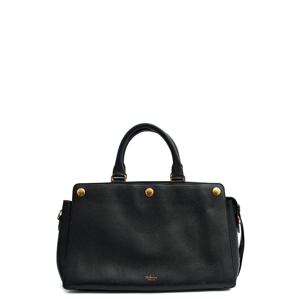 Mulberry Cross Body Chester in Black, Leather