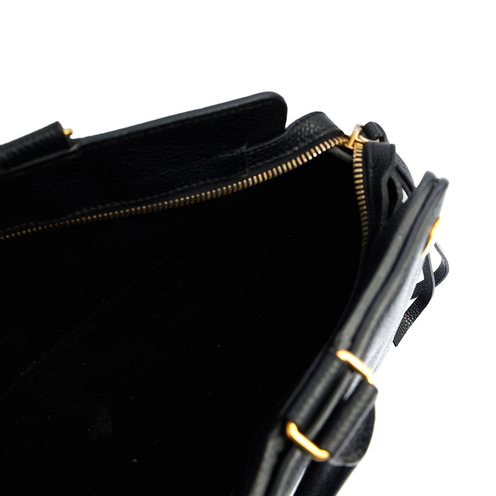 Mulberry Cross Body Chester in Black, Leather
