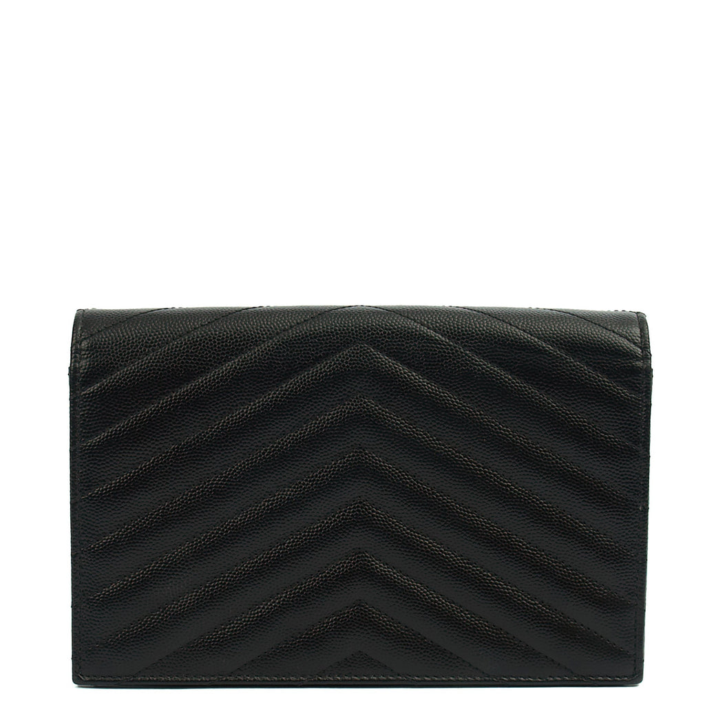 Saint Laurent Cross Body Kate Small in Black, Calfskin Leather