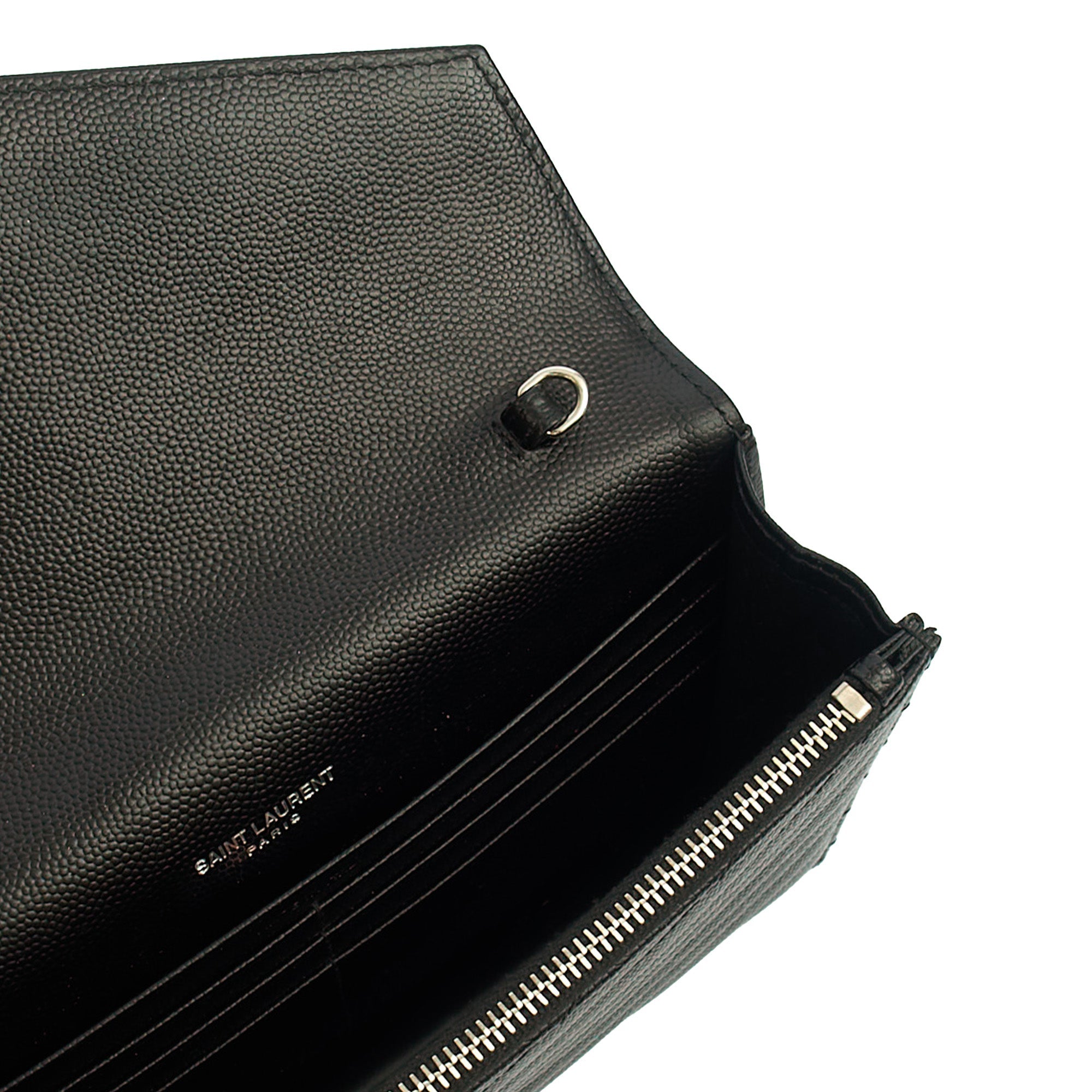 Saint Laurent Cross Body Kate Small in Black, Calfskin Leather