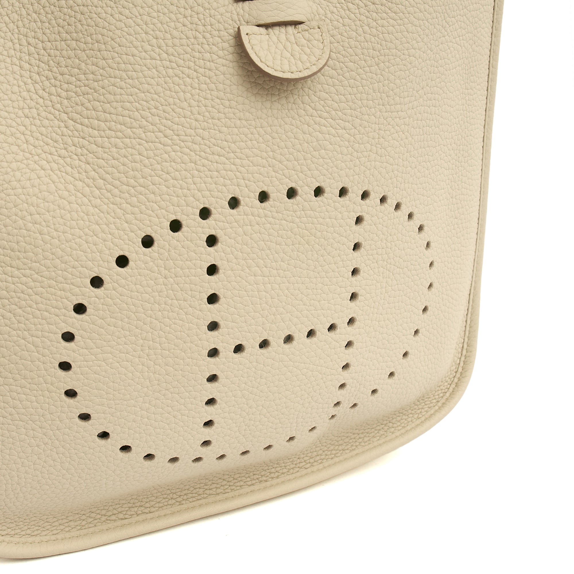 Hermes Cross Body Evelyne 29 in Beton, Leather