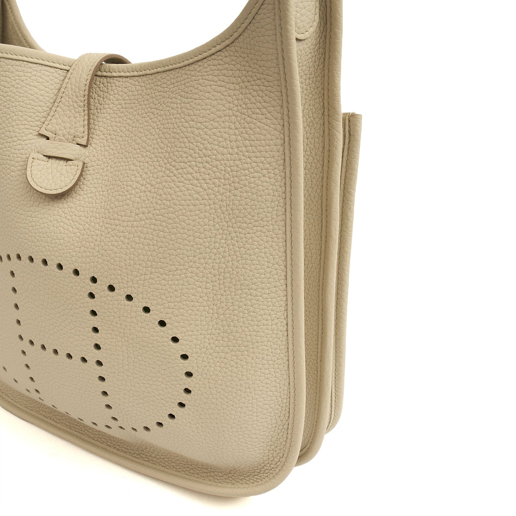 Hermes Cross Body Evelyne 29 in Beton, Leather