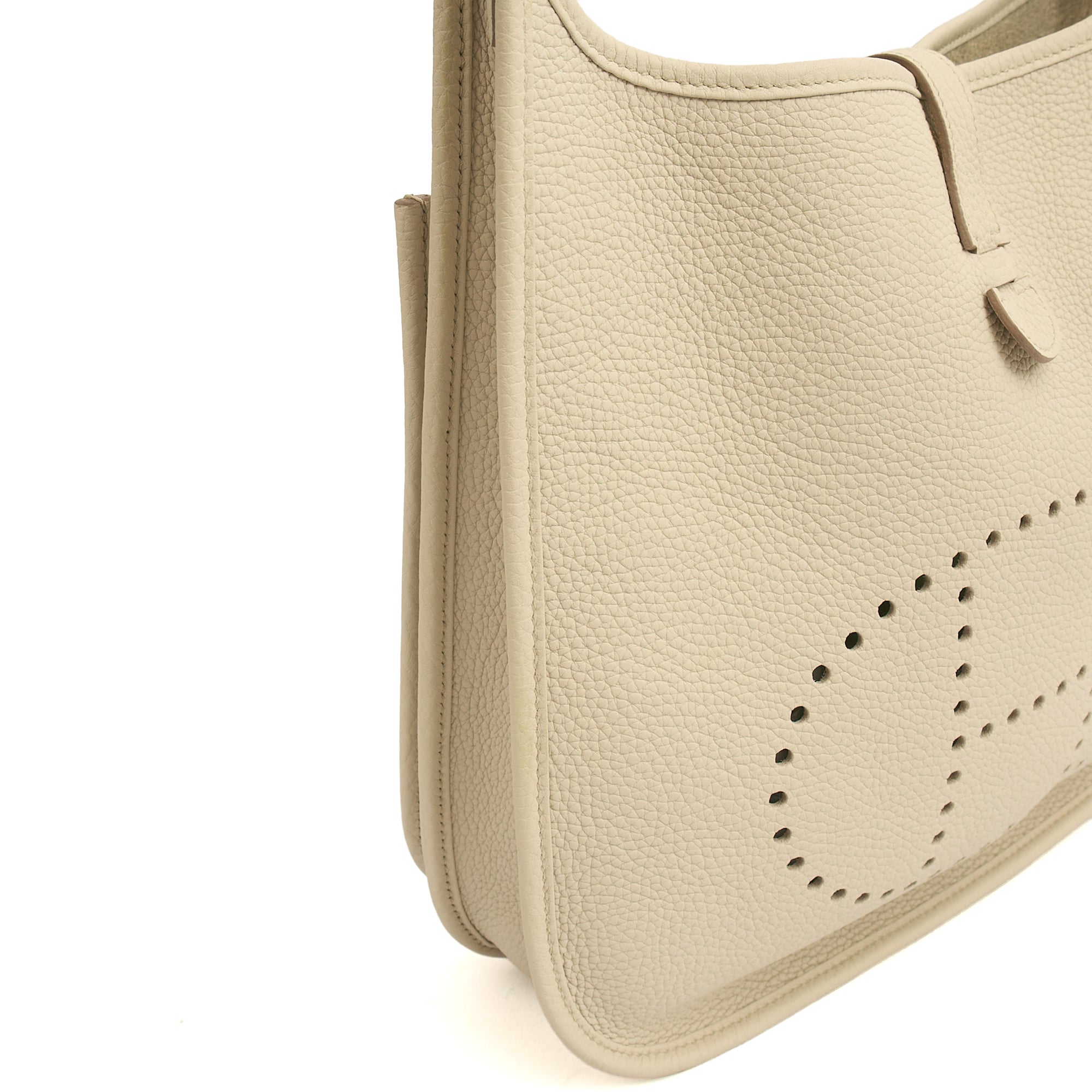 Hermes Cross Body Evelyne 29 in Beton, Leather