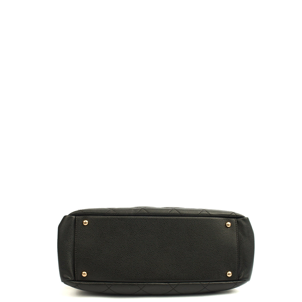 Chanel Tote Timeless CC Shopper in Black, Caviar Leather