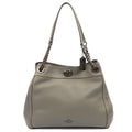 Coach Tote Edie Tote in Grey, Leather