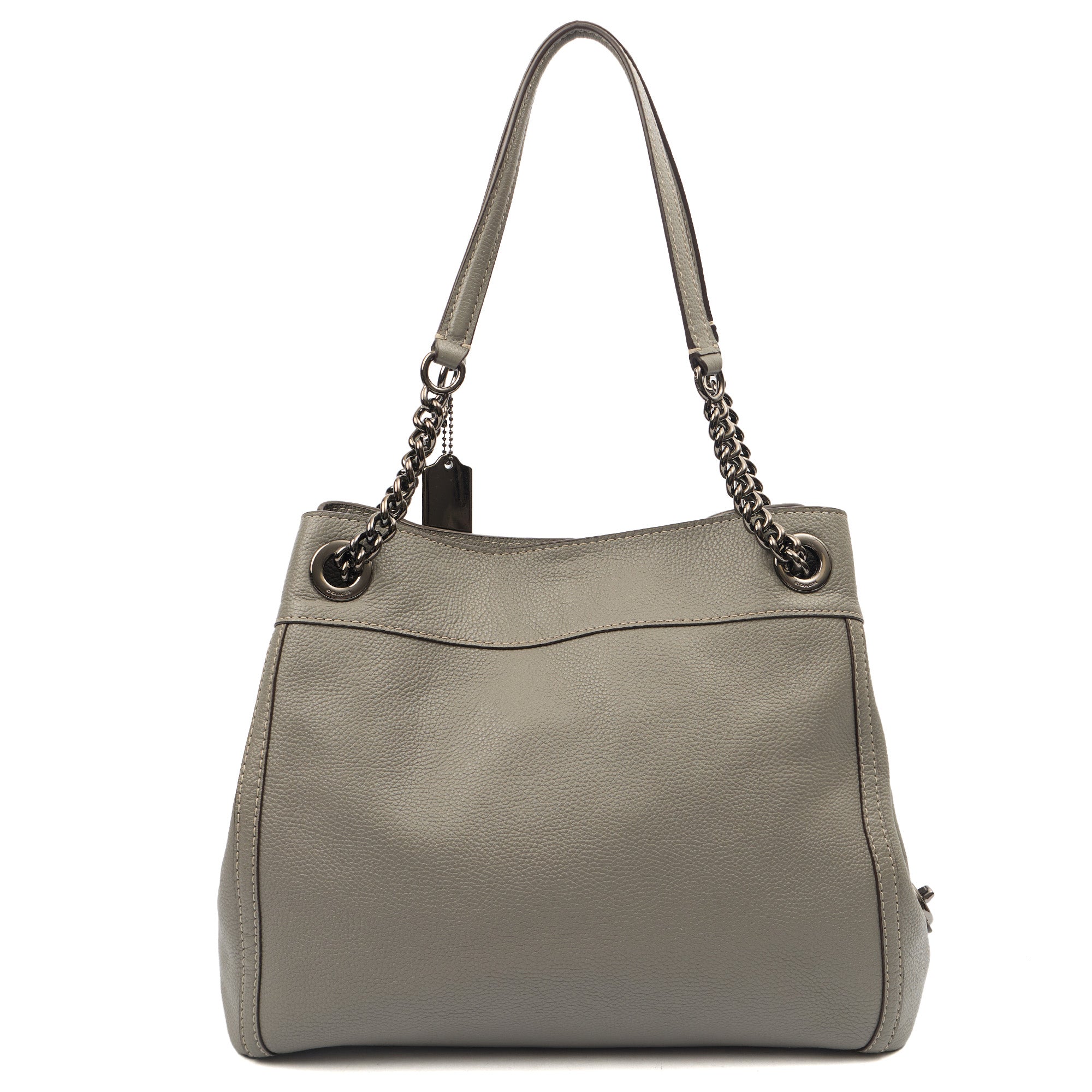 Coach Tote Edie Tote in Grey, Leather