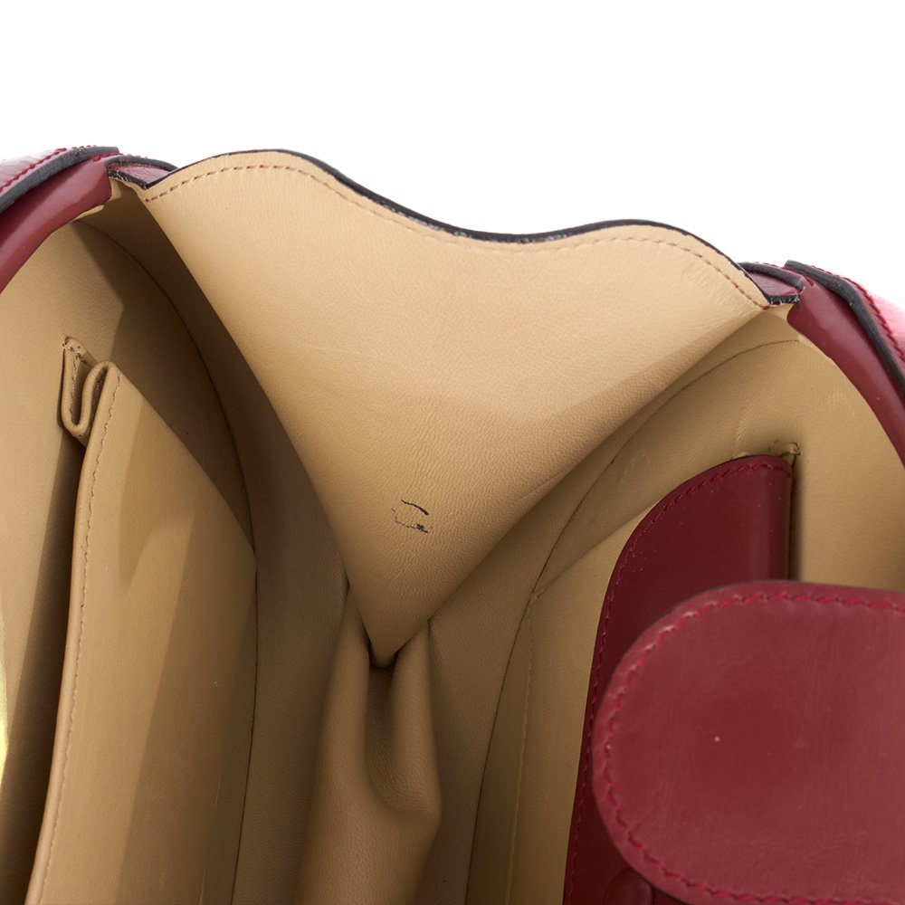 Loewe Top Handle Shoulder Bag in Brown, Leather