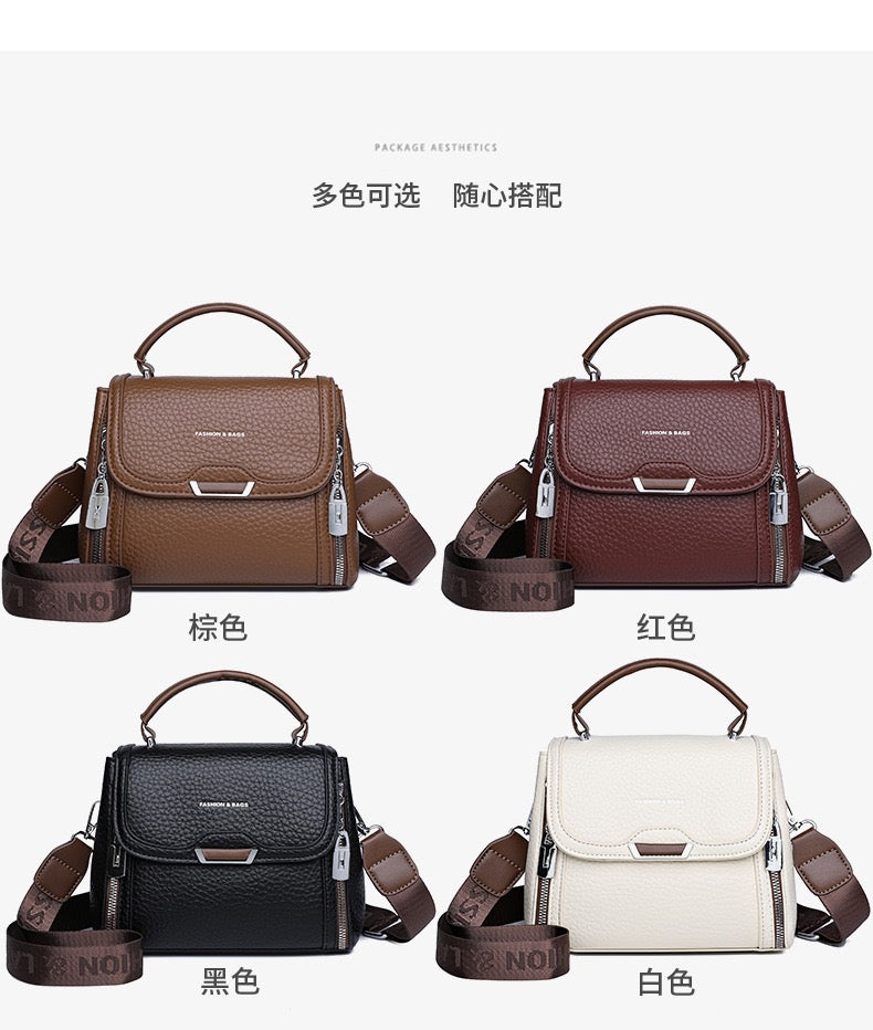 Fashionable Leather Handbag with Modern Design – Elevate Your Look 8219-2830