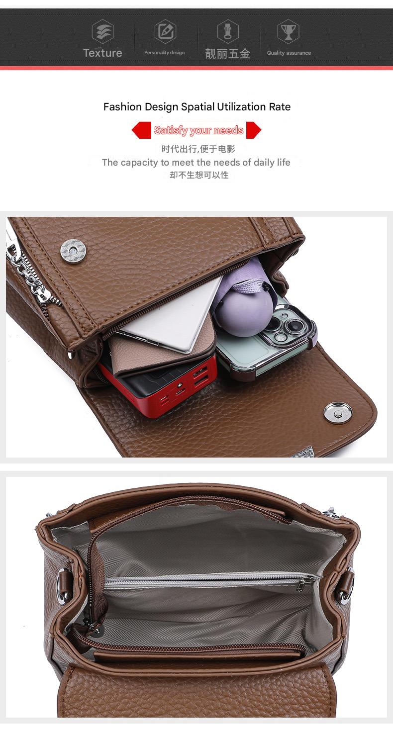 Fashionable Leather Handbag with Modern Design – Elevate Your Look 8219-2830