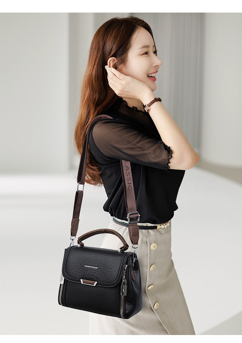 Fashionable Leather Handbag with Modern Design – Elevate Your Look 8219-2830