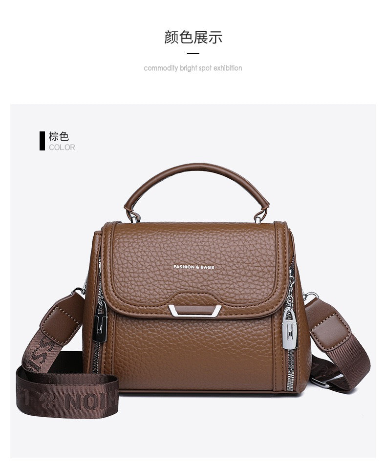 Fashionable Leather Handbag with Modern Design – Elevate Your Look 8219-2830