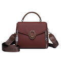 Stylish  Handbag with Top Handle & Shoulder Strap 555-12