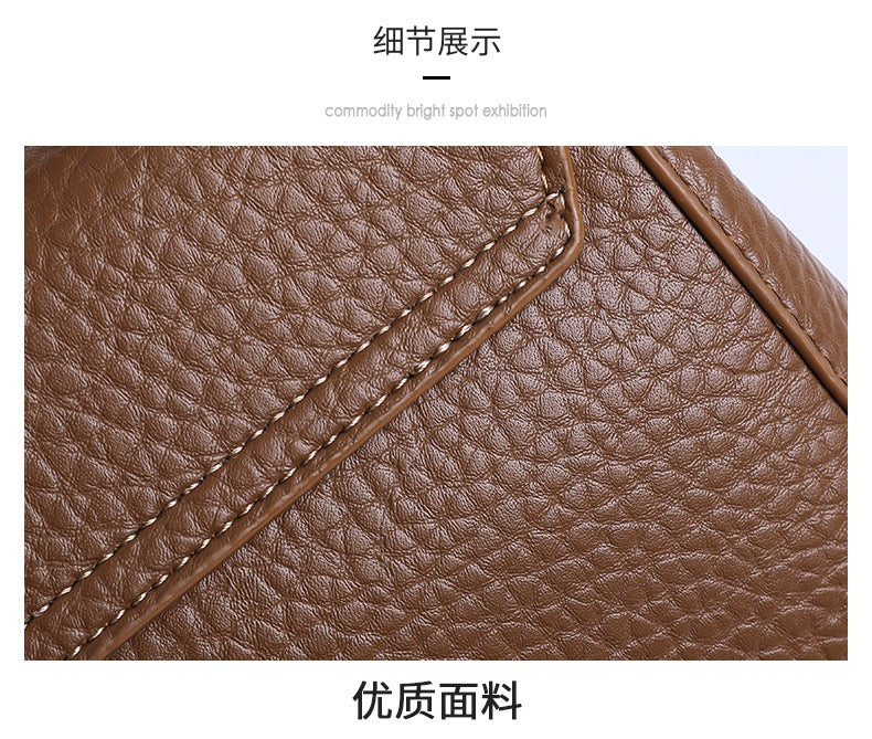 Stylish  Handbag with Top Handle & Shoulder Strap 555-12