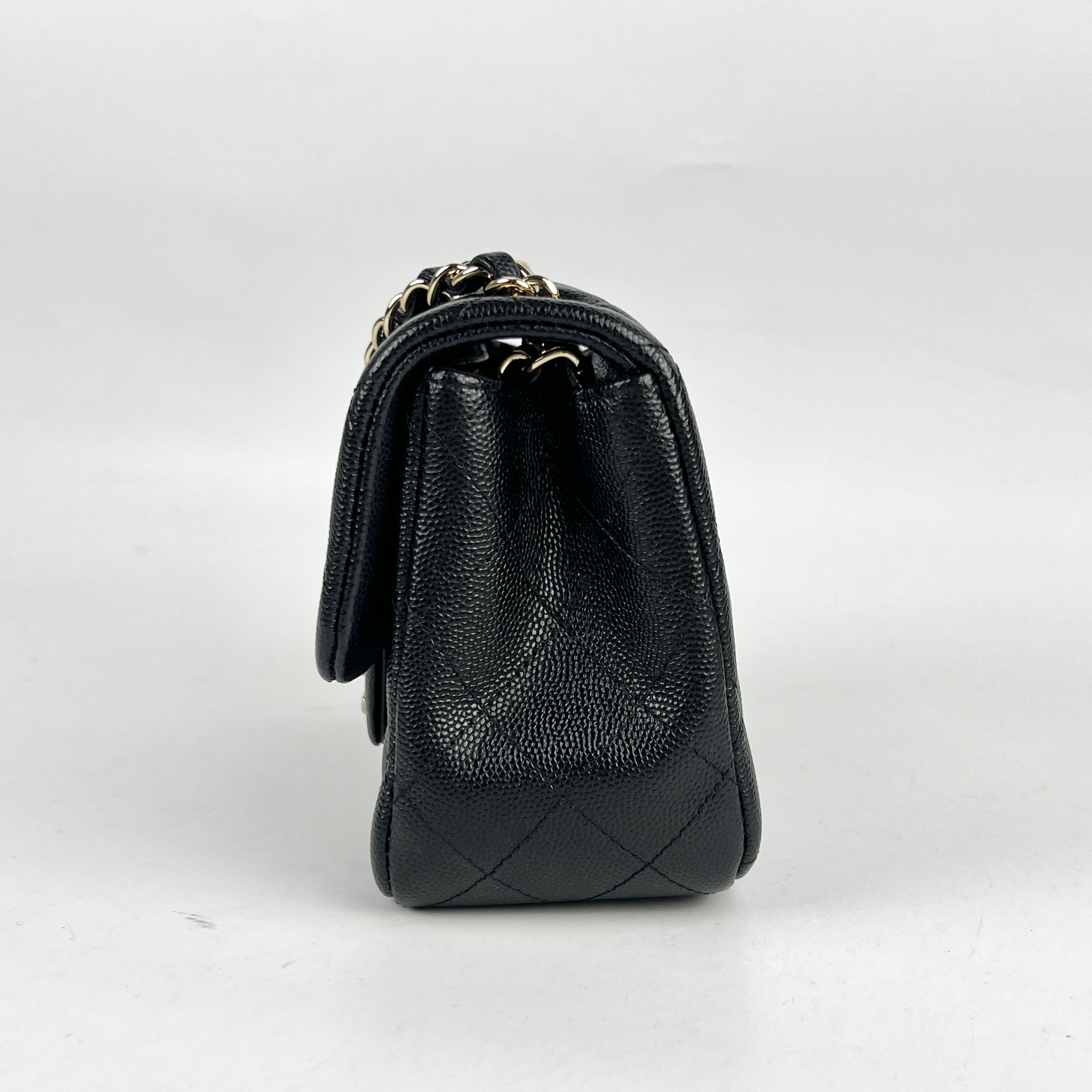 Chanel Caviar Square Mini Black 24 Series