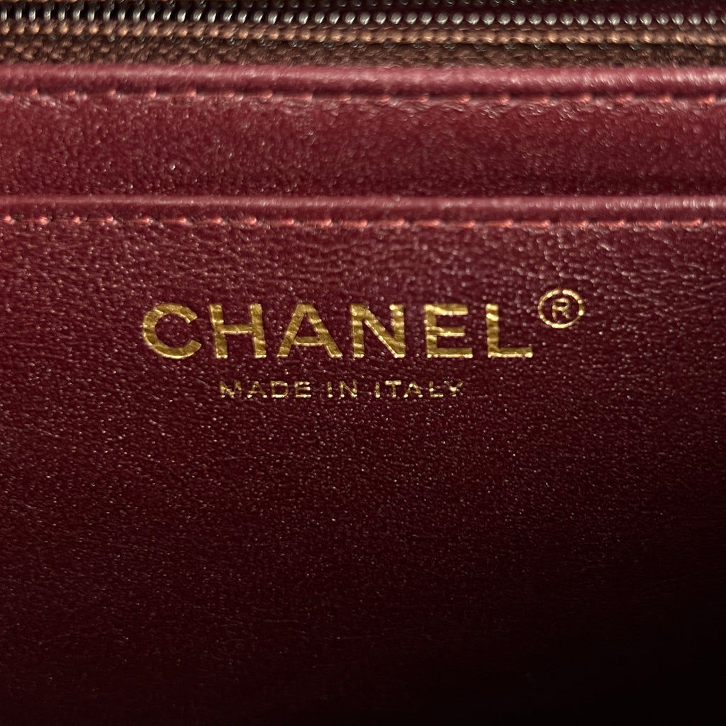 Chanel Caviar Square Mini Black 24 Series