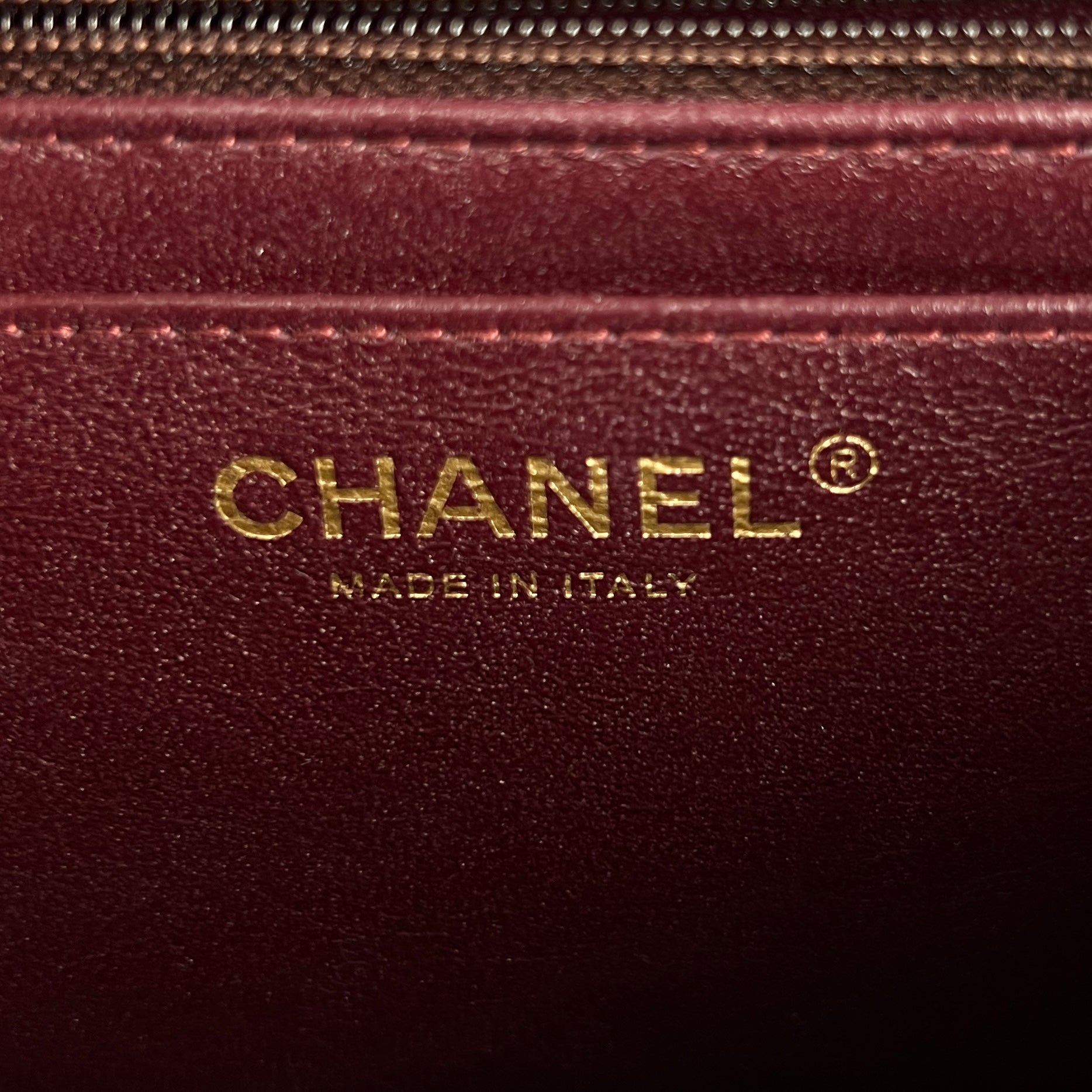Chanel Caviar Square Mini Black 24 Series