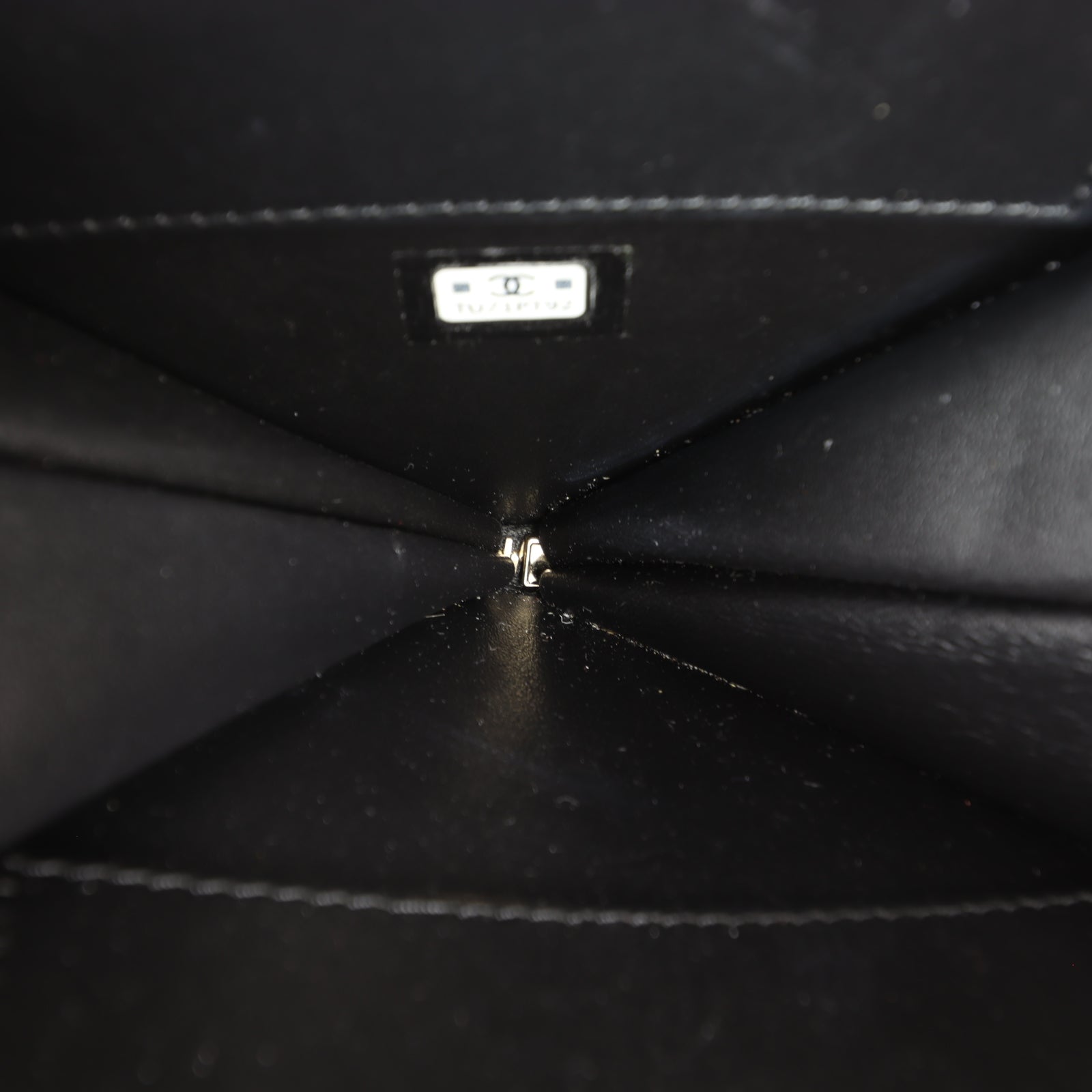 Chanel CC Double Heart Clutch With Chain