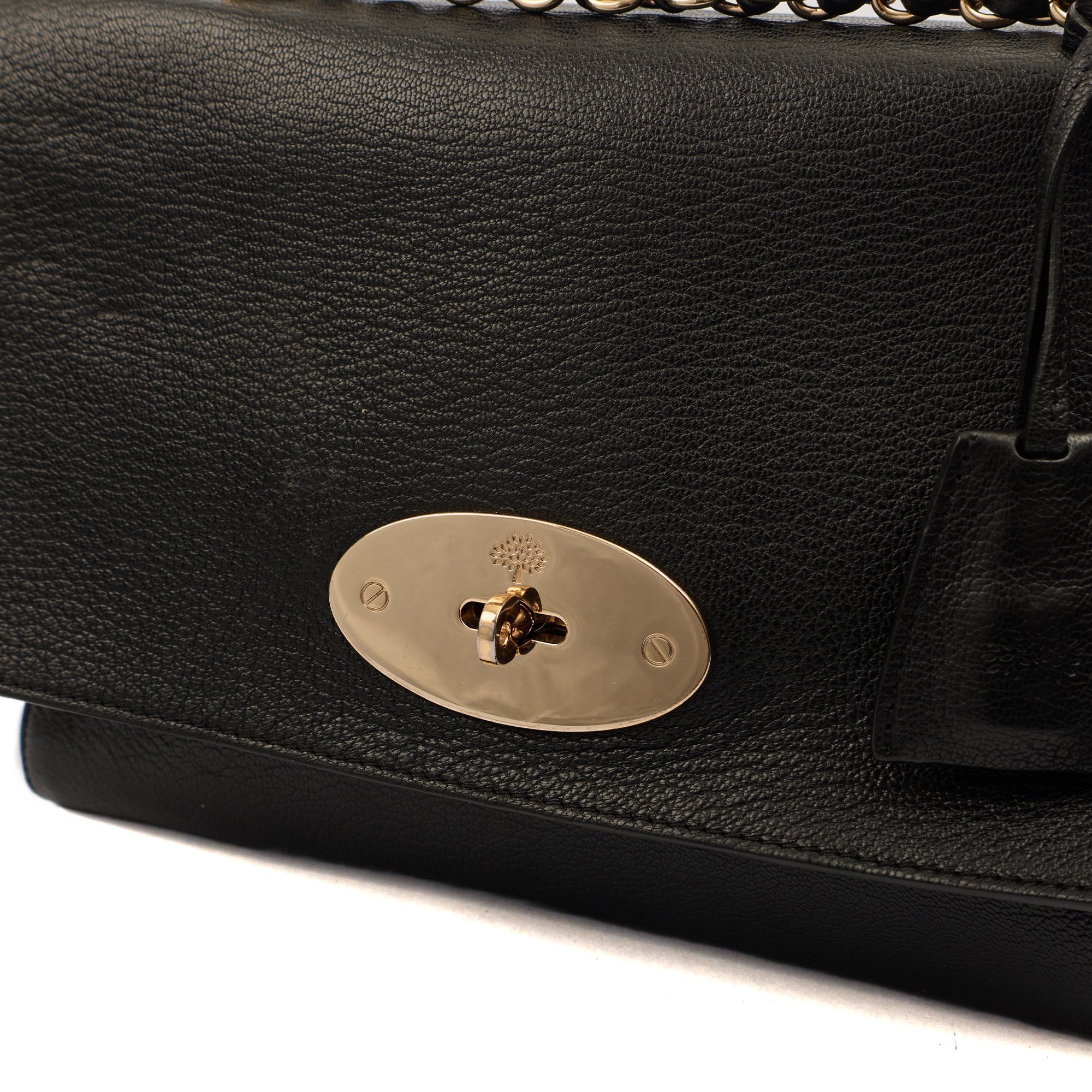 Mulberry Shoulder Bag Lily - Large in Black, Leather