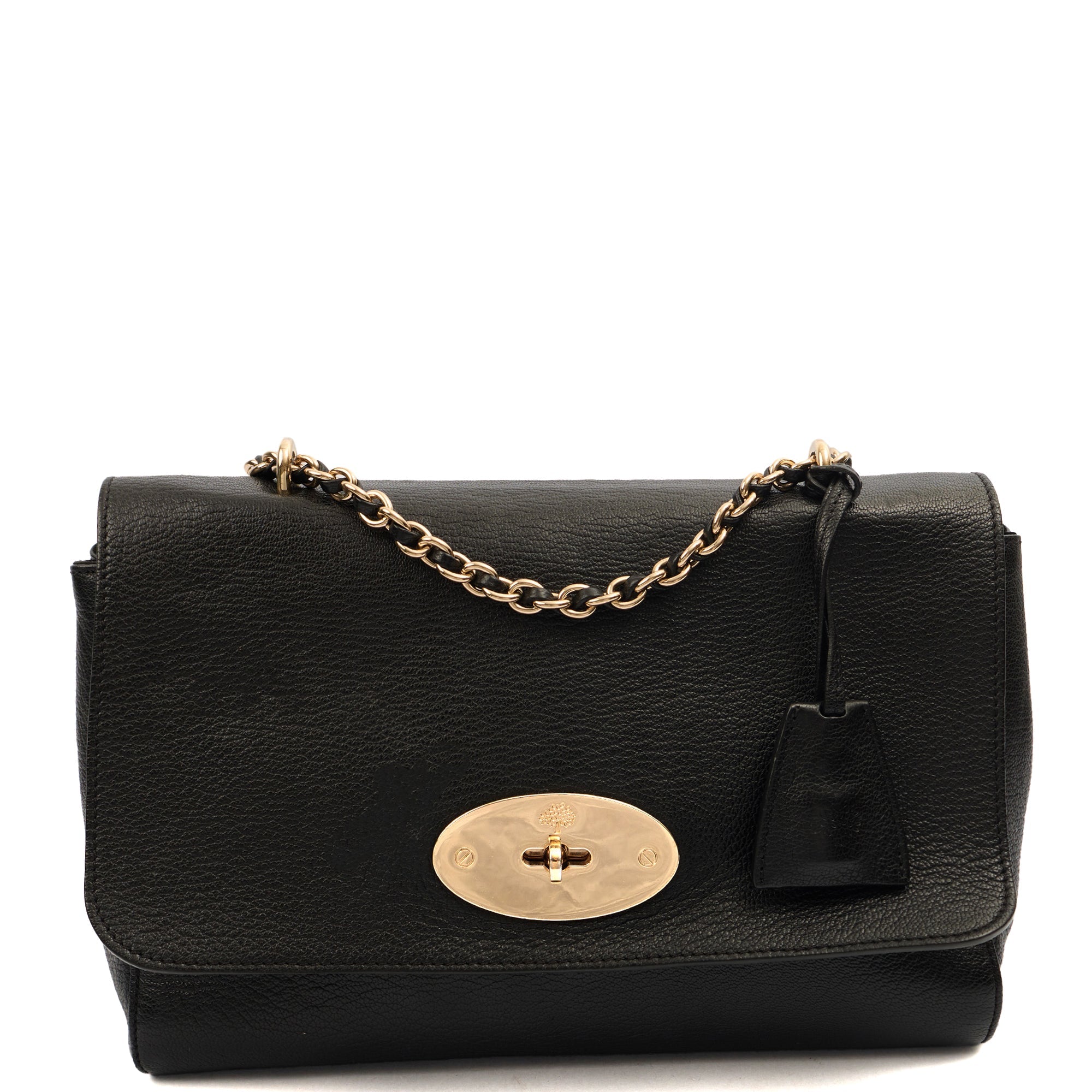 Mulberry Shoulder Bag Lily - Large in Black, Leather