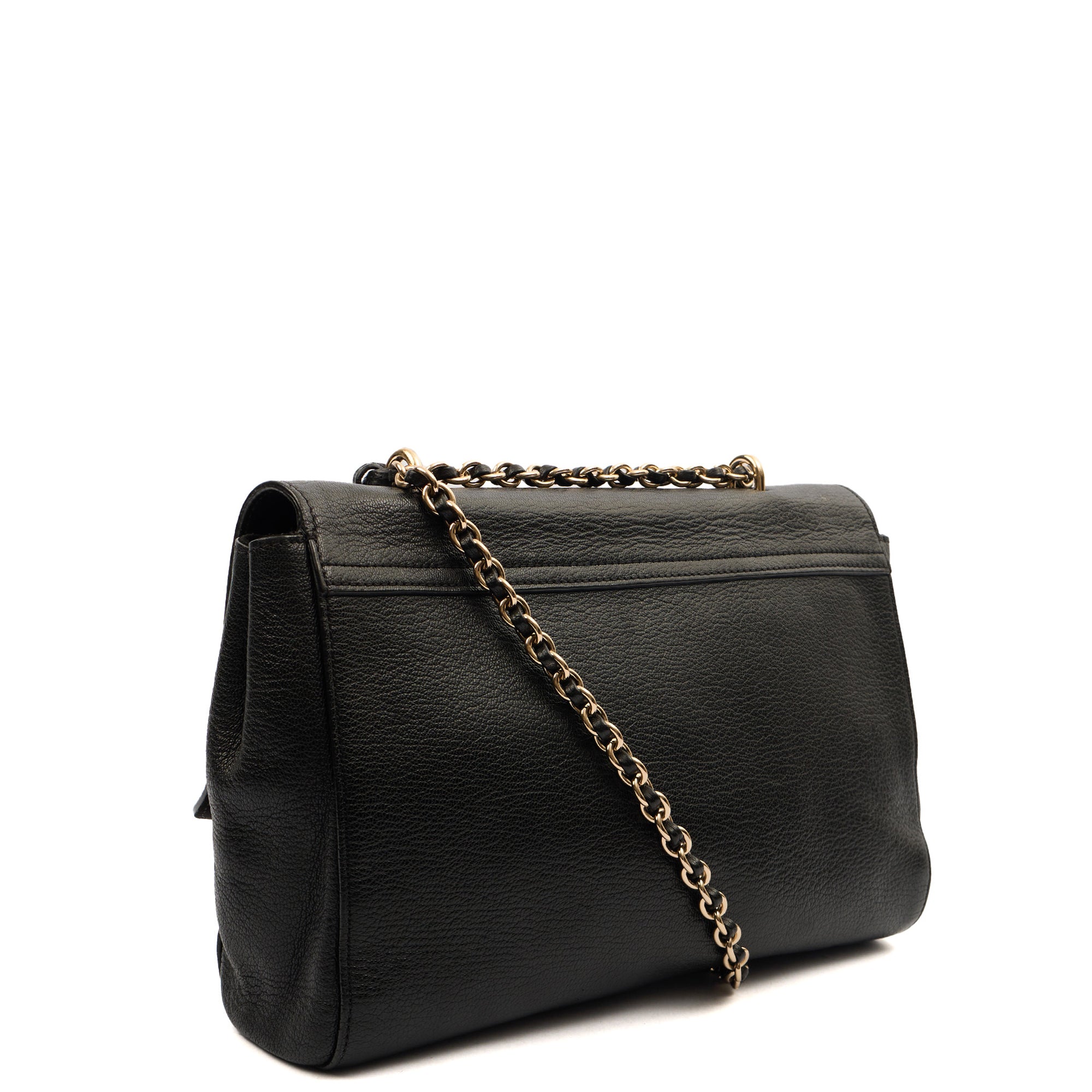 Mulberry Shoulder Bag Lily - Large in Black, Leather