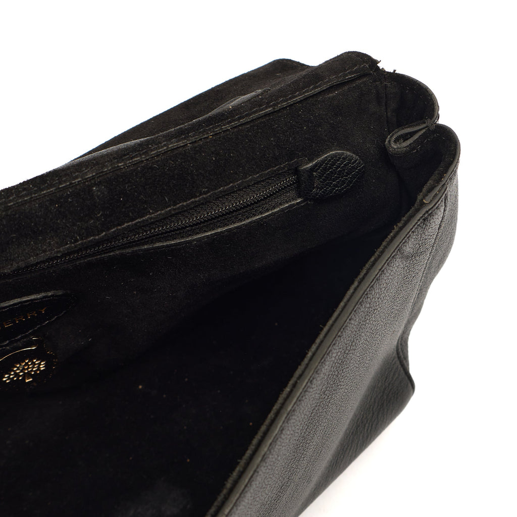 Mulberry Shoulder Bag Lily - Large in Black, Leather