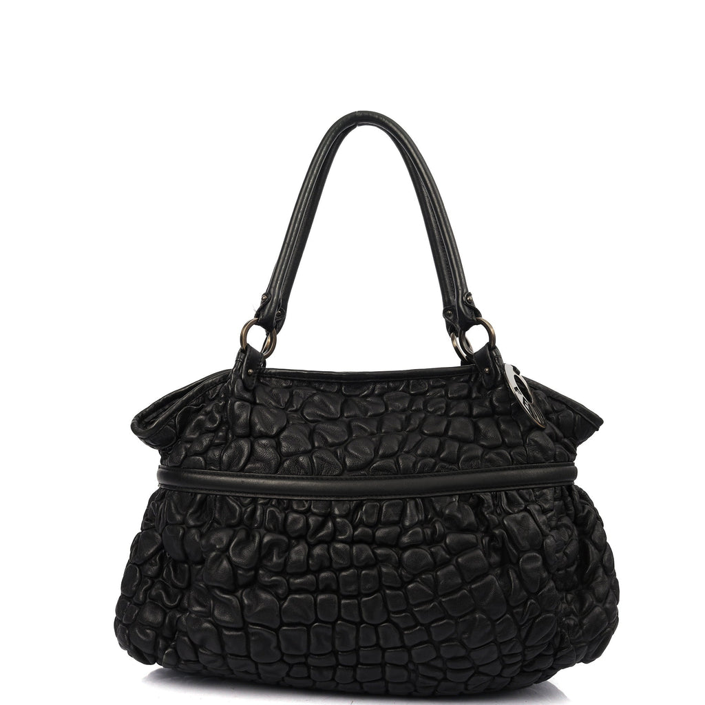 Fendi Tote Chef Shopper Tote in Black, Leather