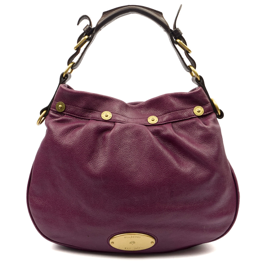 Mulberry Tote Mitzy Tote in Purple, Leather