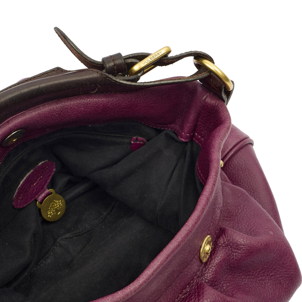 Mulberry Tote Mitzy Tote in Purple, Leather