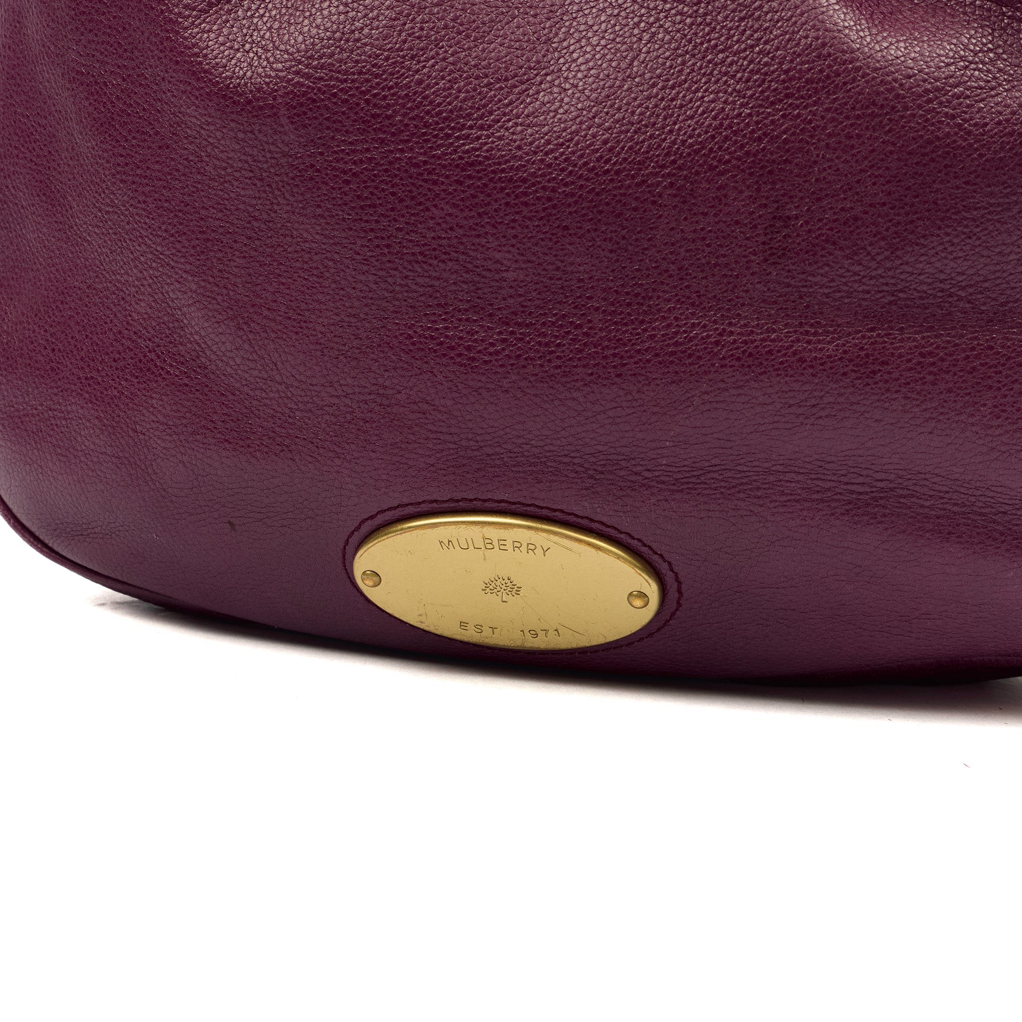 Mulberry Tote Mitzy Tote in Purple, Leather