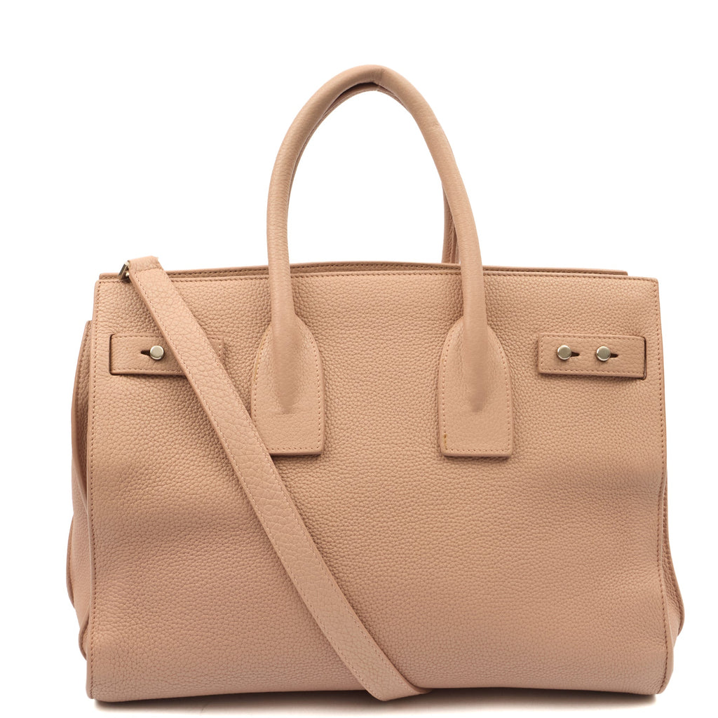 Saint Laurent Tote Sac de Jour in Pink, Calfskin Leather