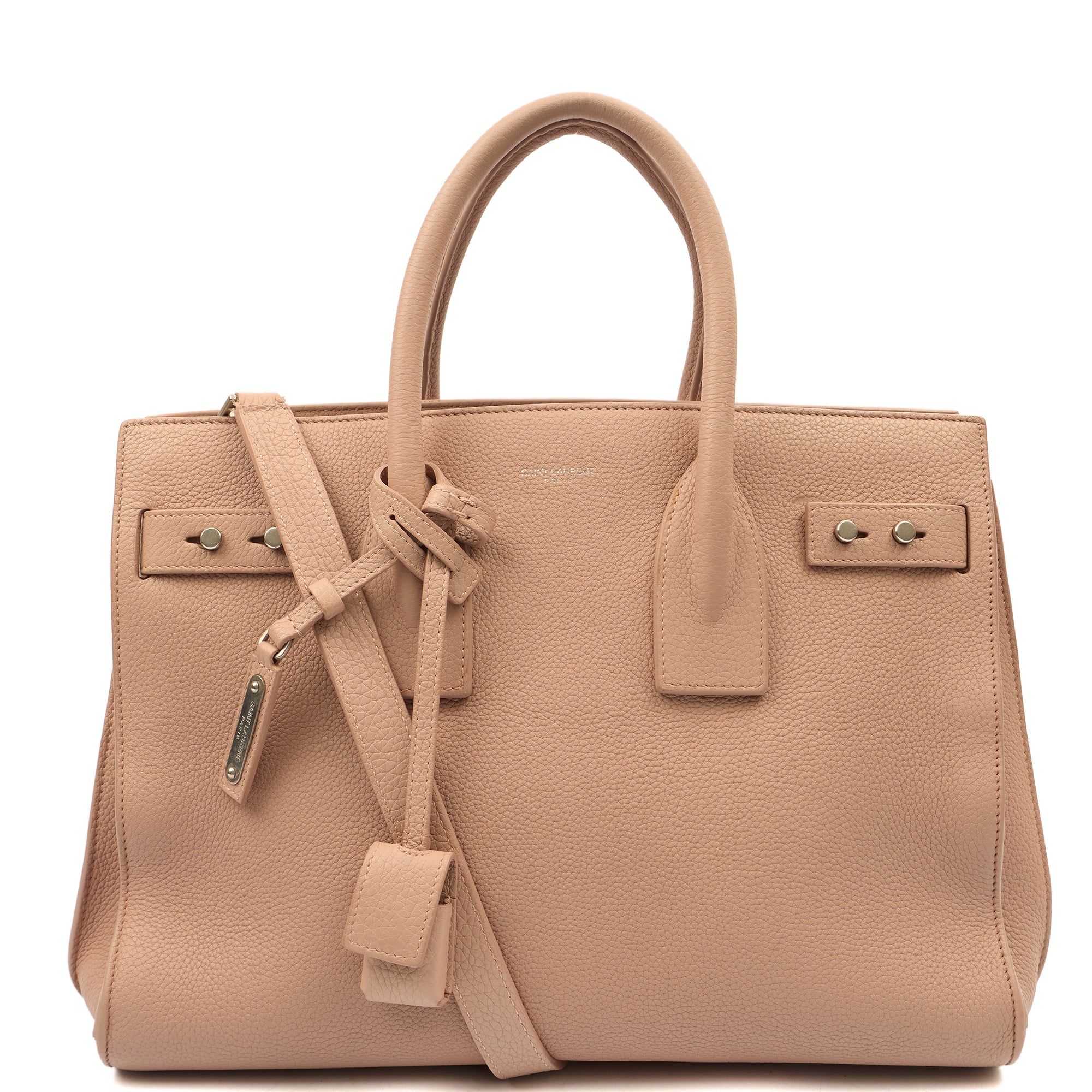 Saint Laurent Tote Sac de Jour in Pink, Calfskin Leather