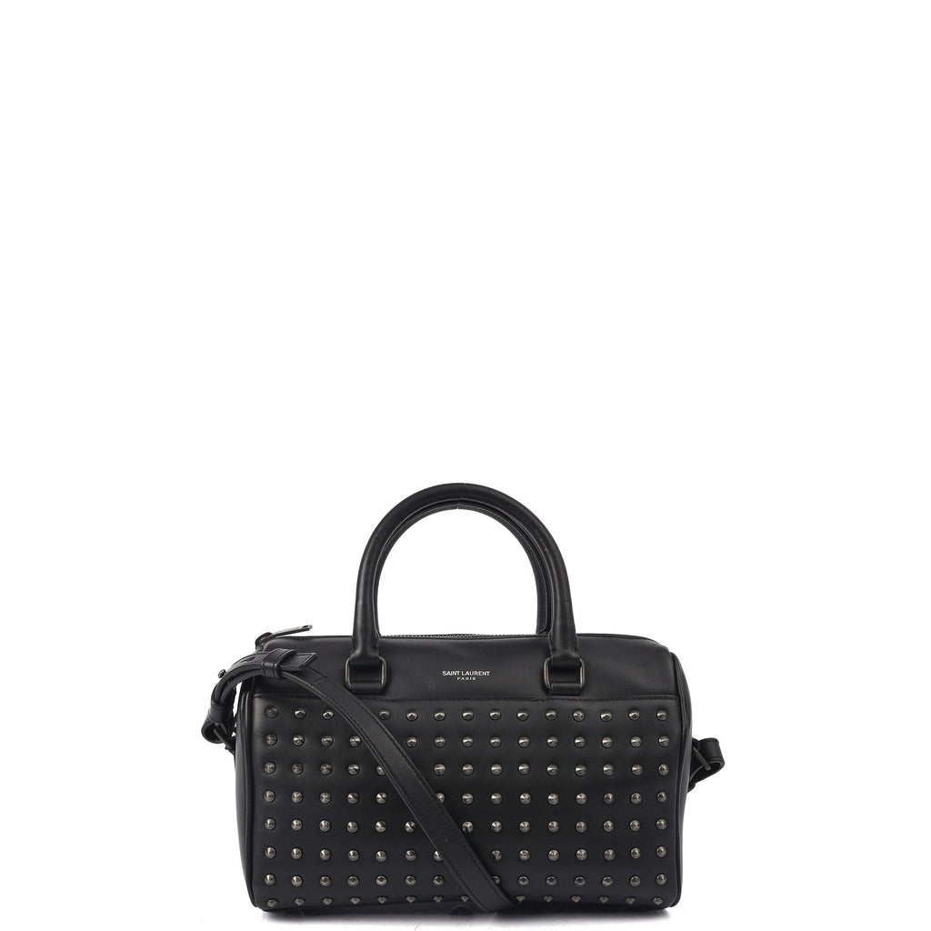 Saint Laurent Tote Duffle in Black, Calfskin Leather