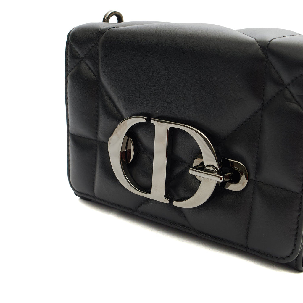 Christian Dior Cross Body 30 Montaigne Bag in Black, Leather