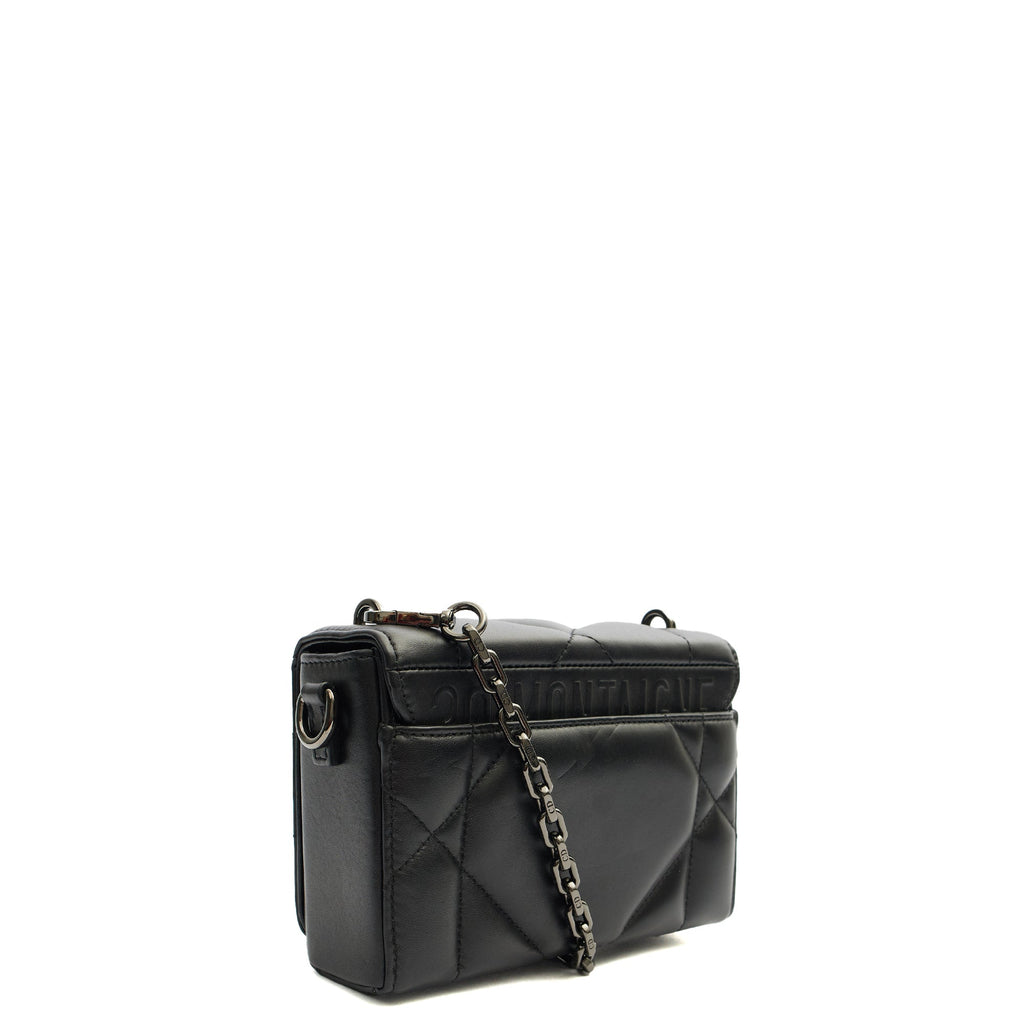 Christian Dior Cross Body 30 Montaigne Bag in Black, Leather
