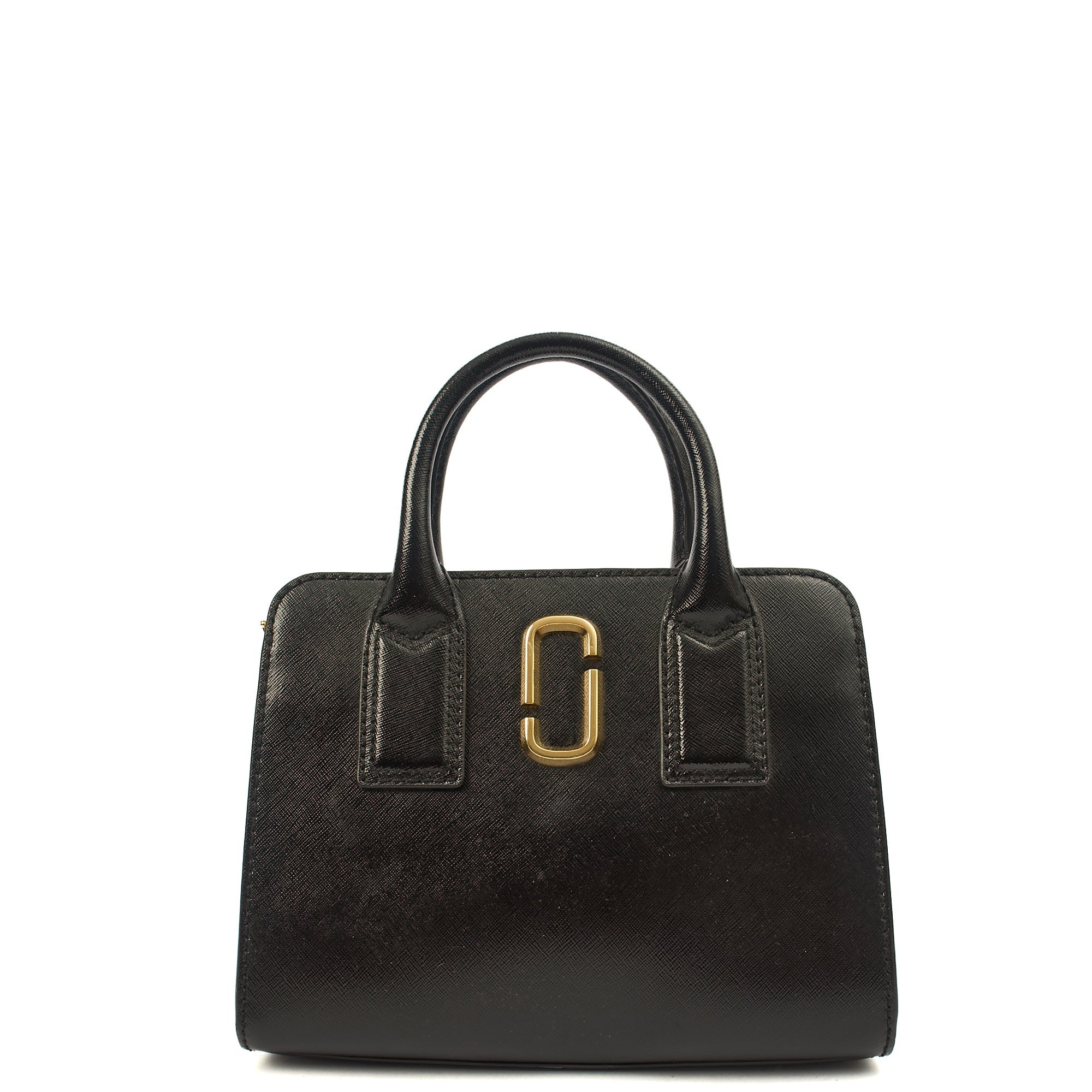 Marc Jacobs Tote Little Big Shot Tote in Black, Leather