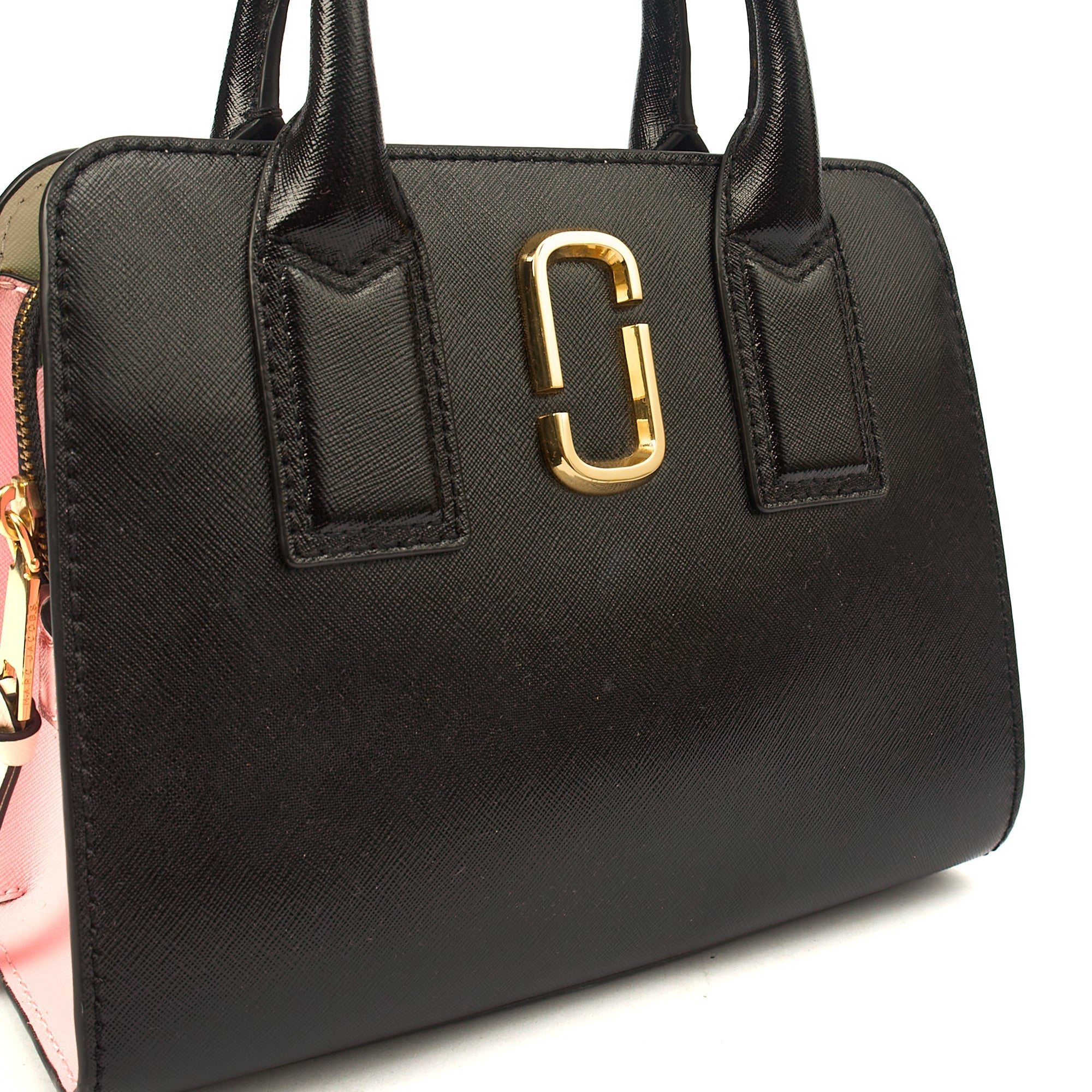 Marc Jacobs Tote Little Big Shot Tote in Black, Leather
