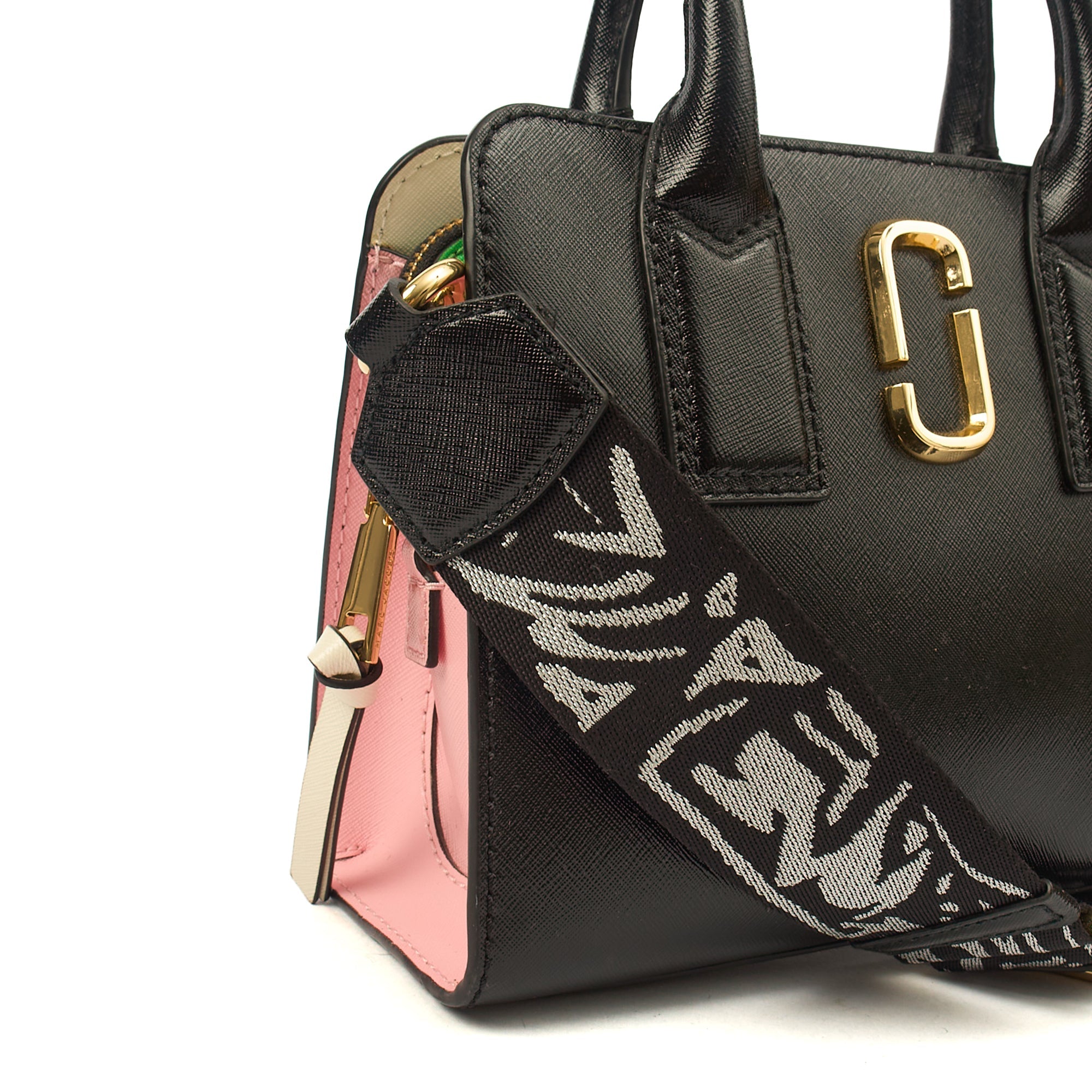 Marc Jacobs Tote Little Big Shot Tote in Black, Leather