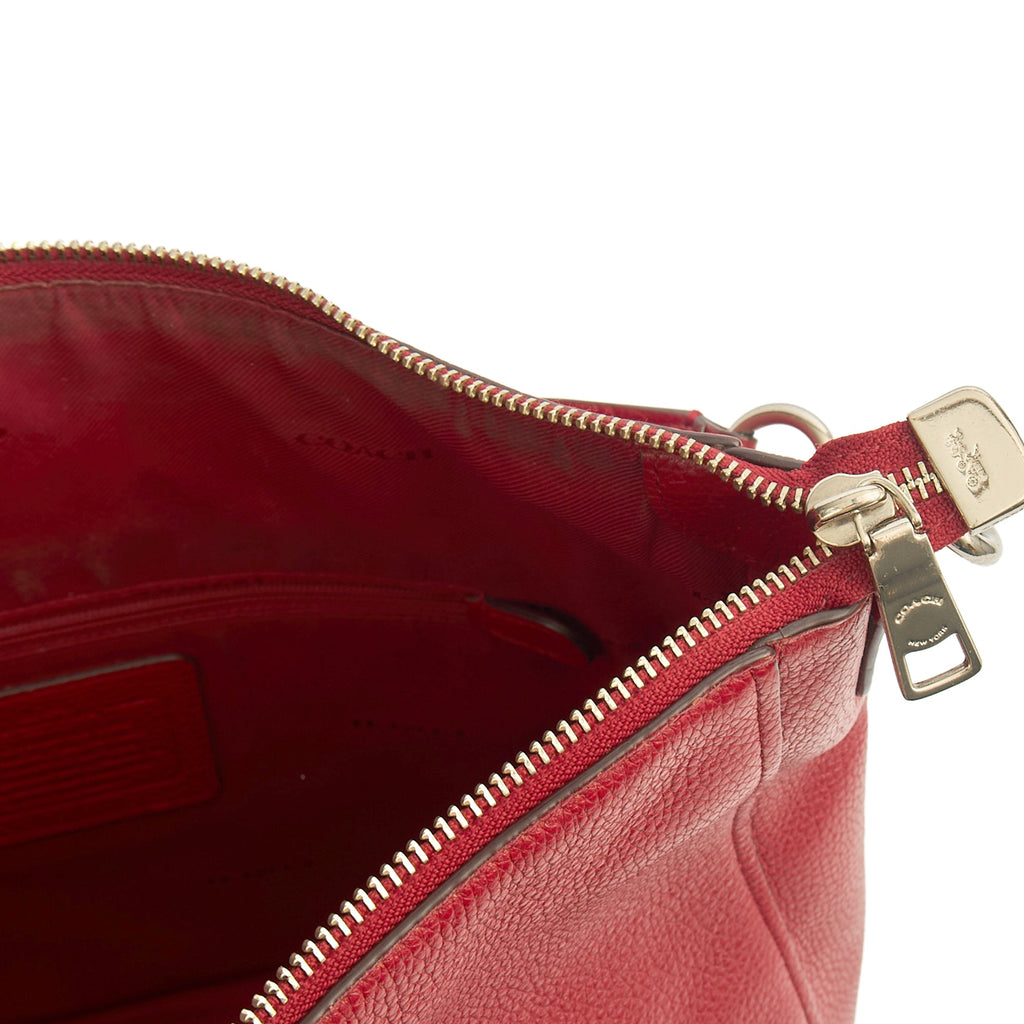 Coach Cross Body Tabby Messenger 19 in Red, Leather