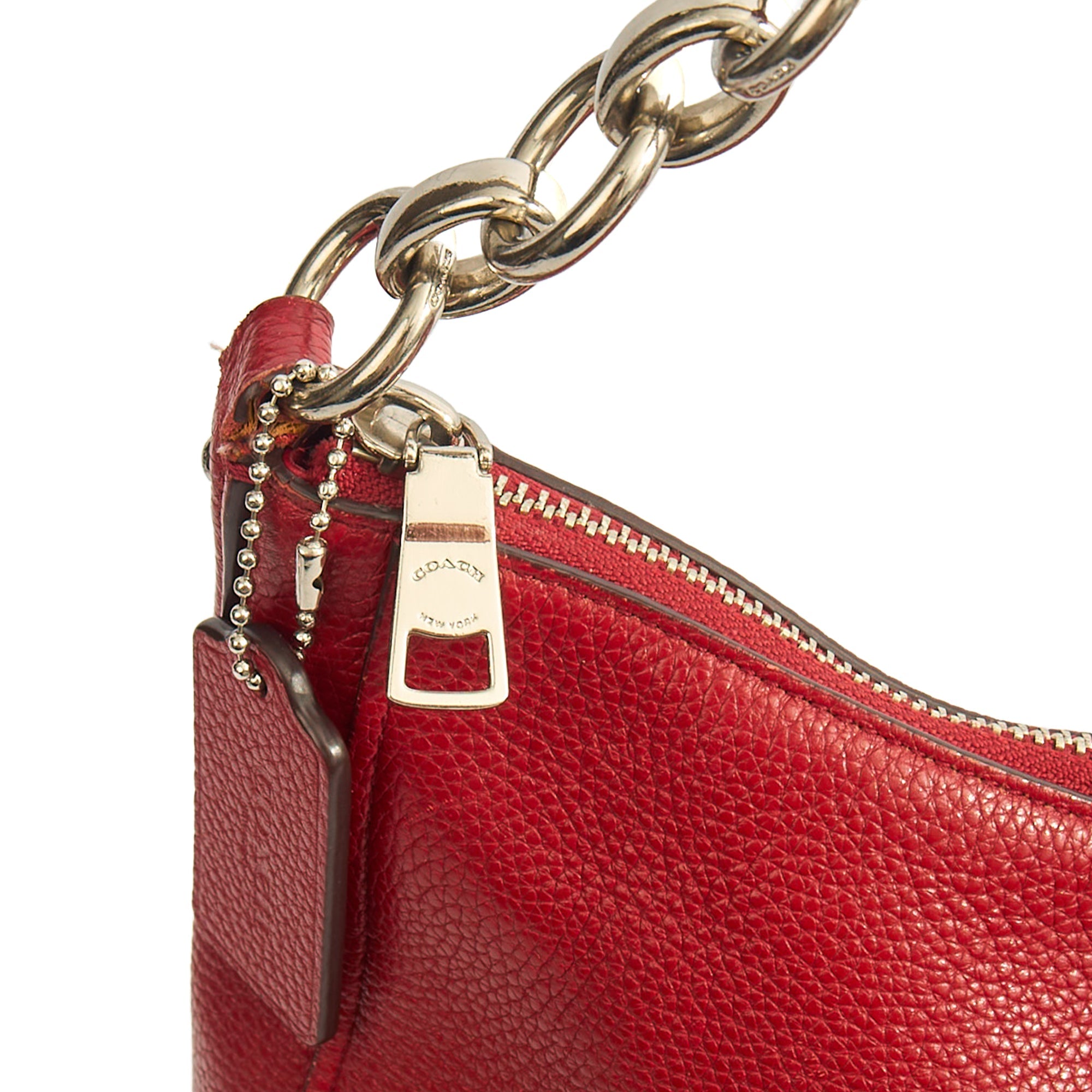 Coach Cross Body Tabby Messenger 19 in Red, Leather