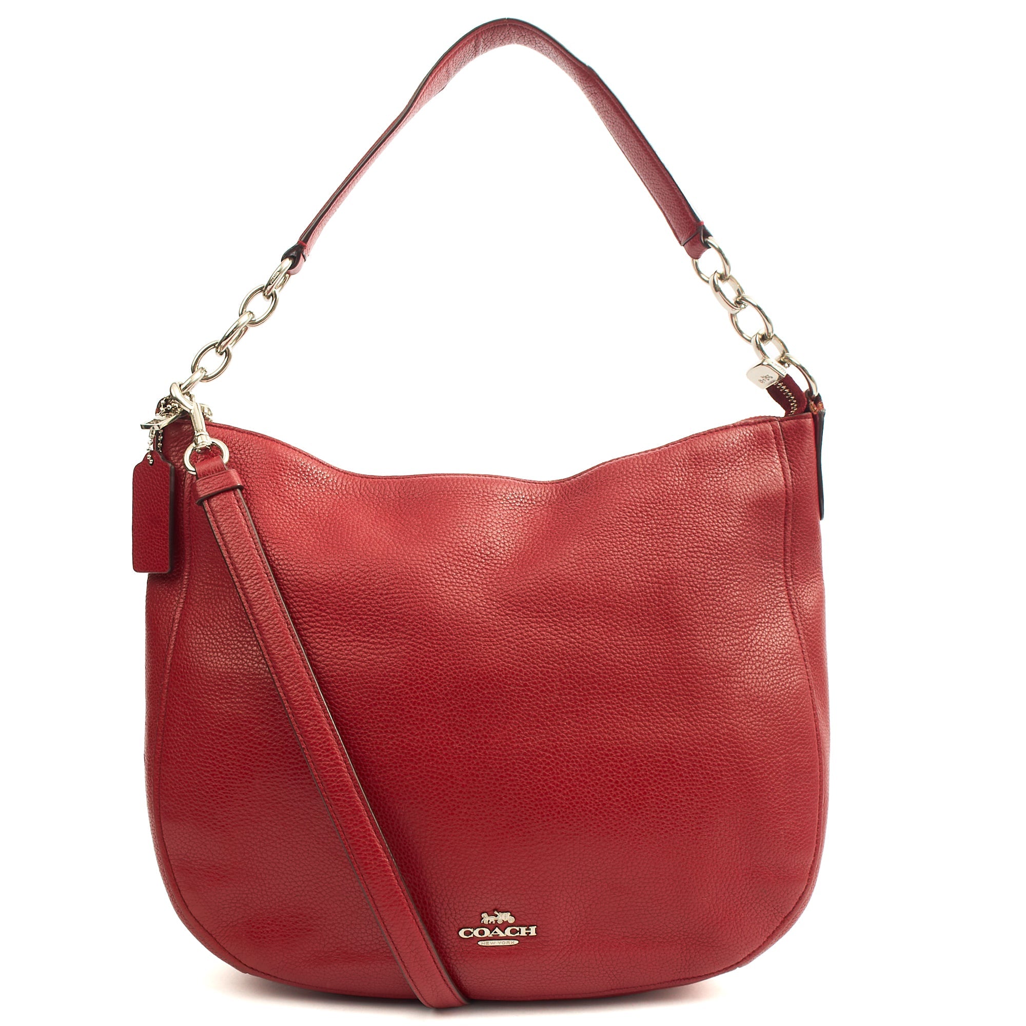 Coach Cross Body Tabby Messenger 19 in Red, Leather