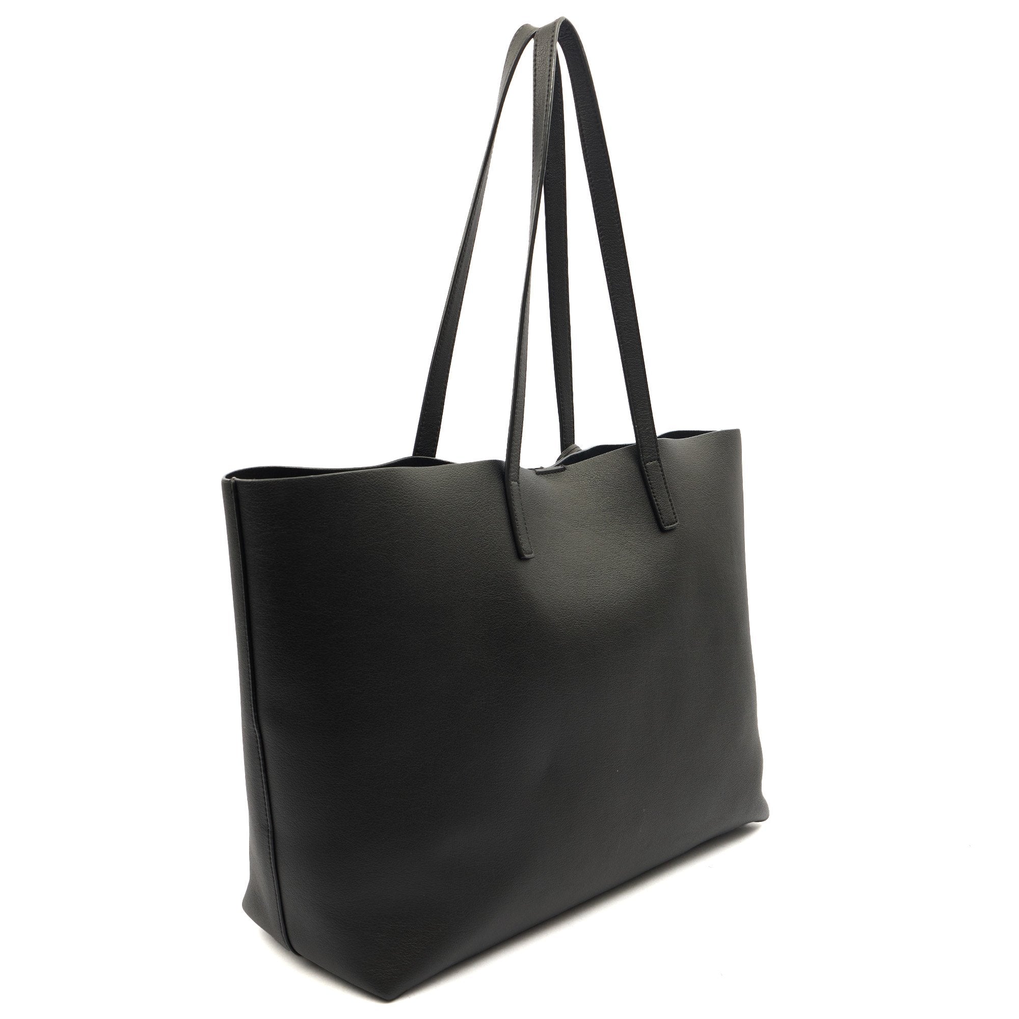 Saint Laurent Tote East West Tote in Black, Calfskin Leather