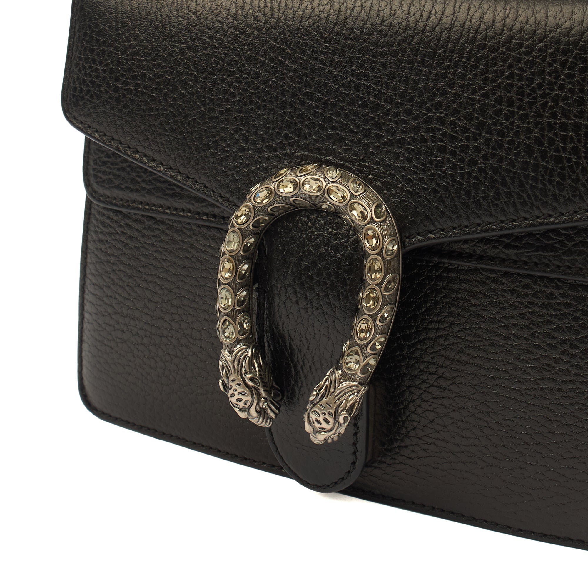 Gucci Shoulder Bag Dionysus - Mini in Black, Leather