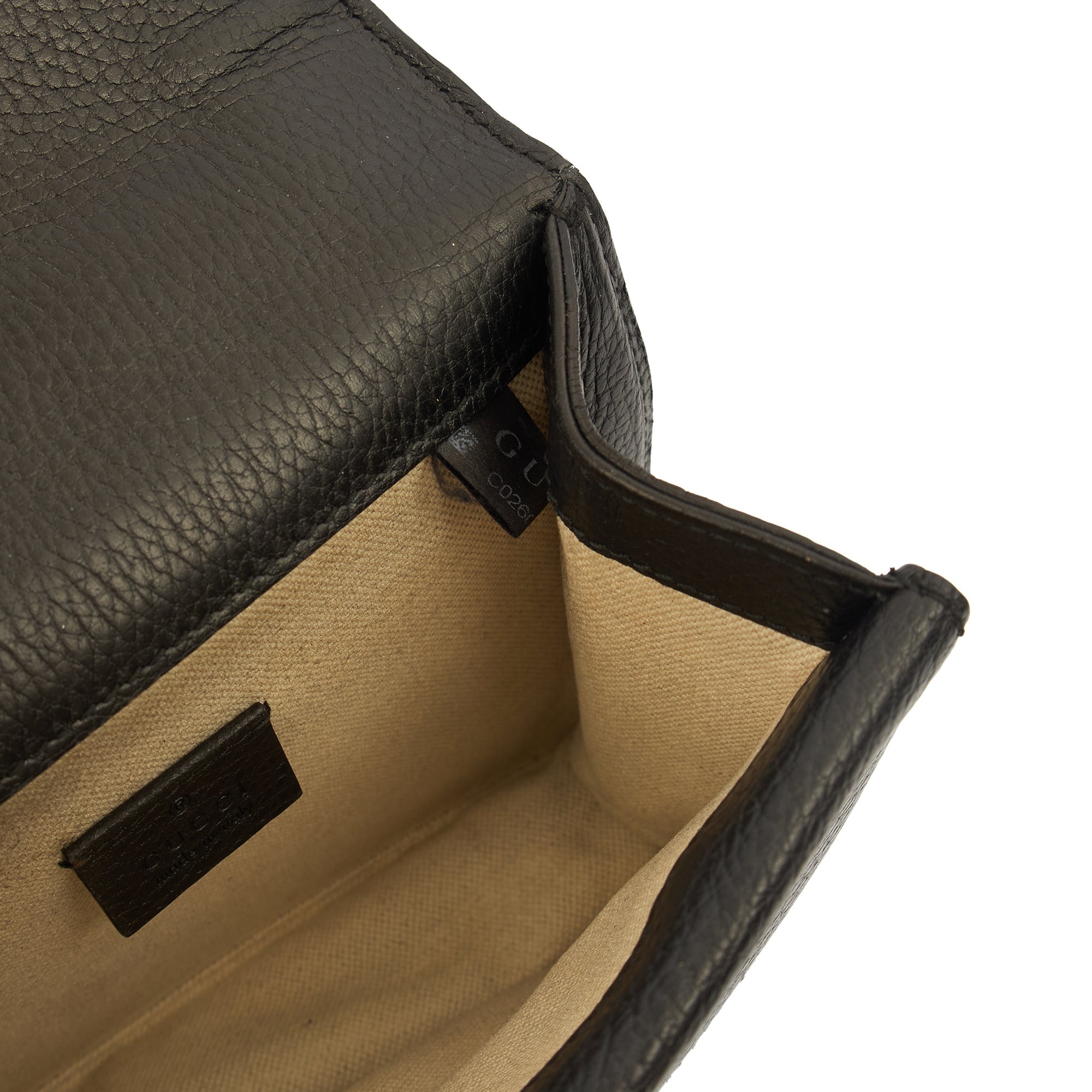 Gucci Shoulder Bag Dionysus - Mini in Black, Leather